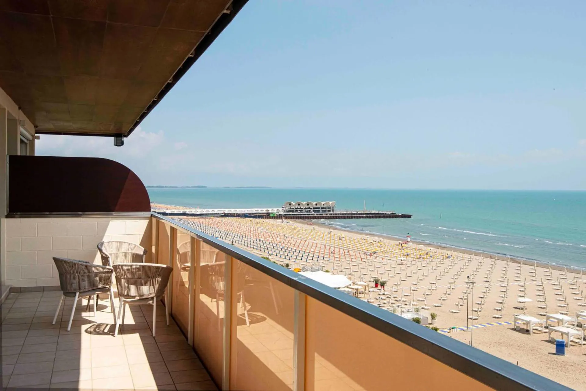 Sea view in Hotel Europa Lignano