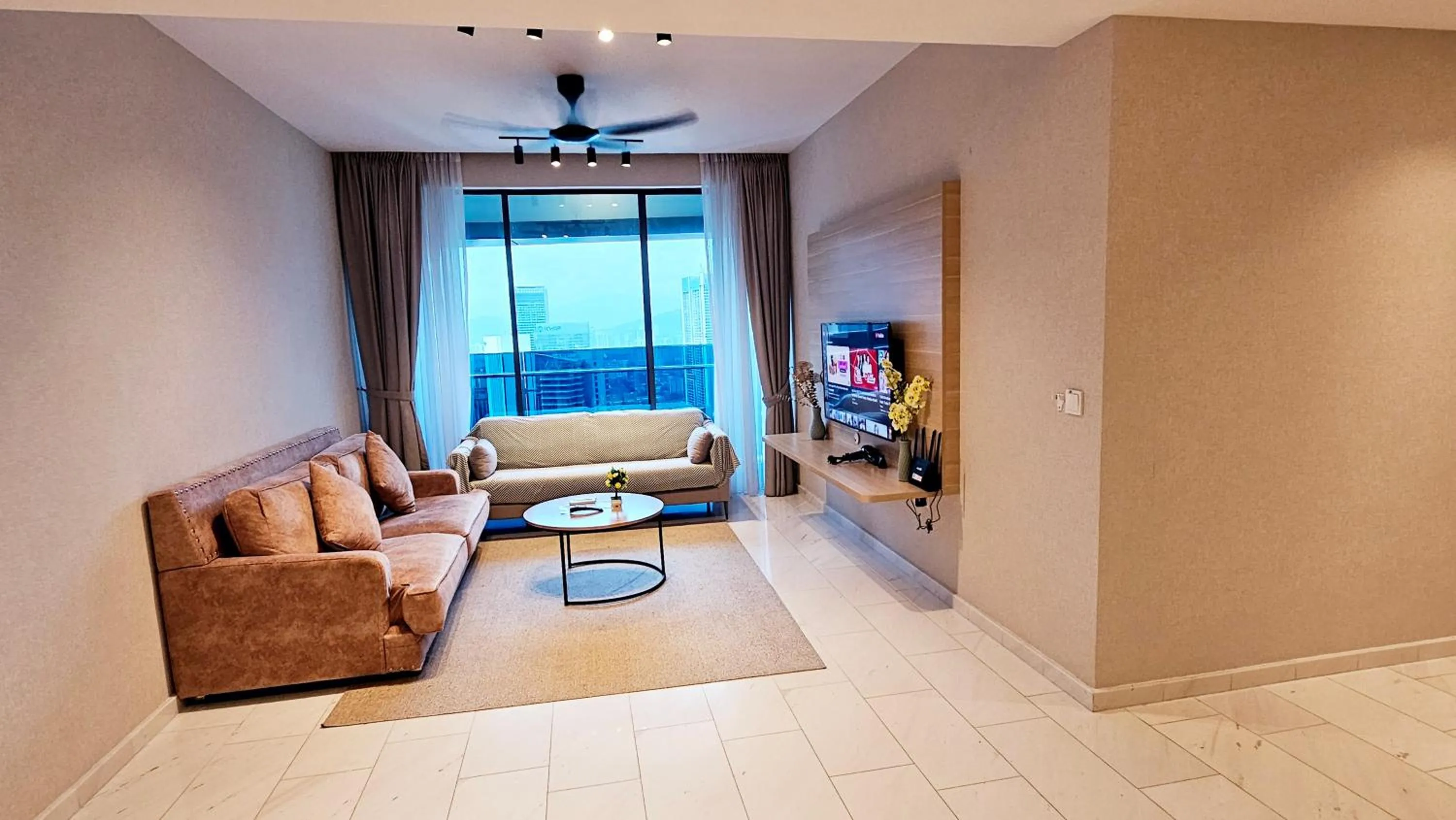 TV and multimedia in Crystal Service Suite At Eaton KLCC