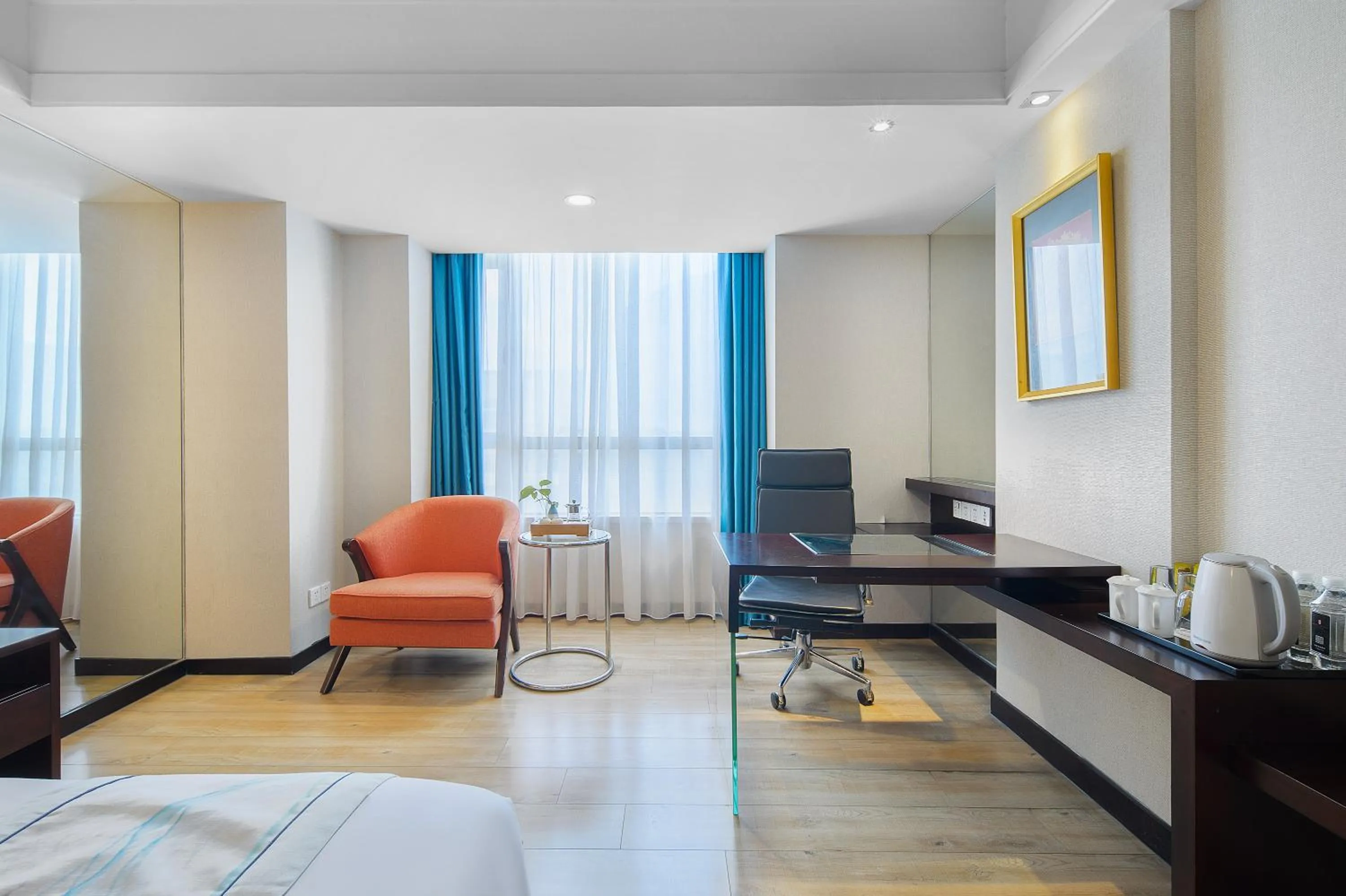 Bed in Foshan Rezen Select Pasonda Hotel