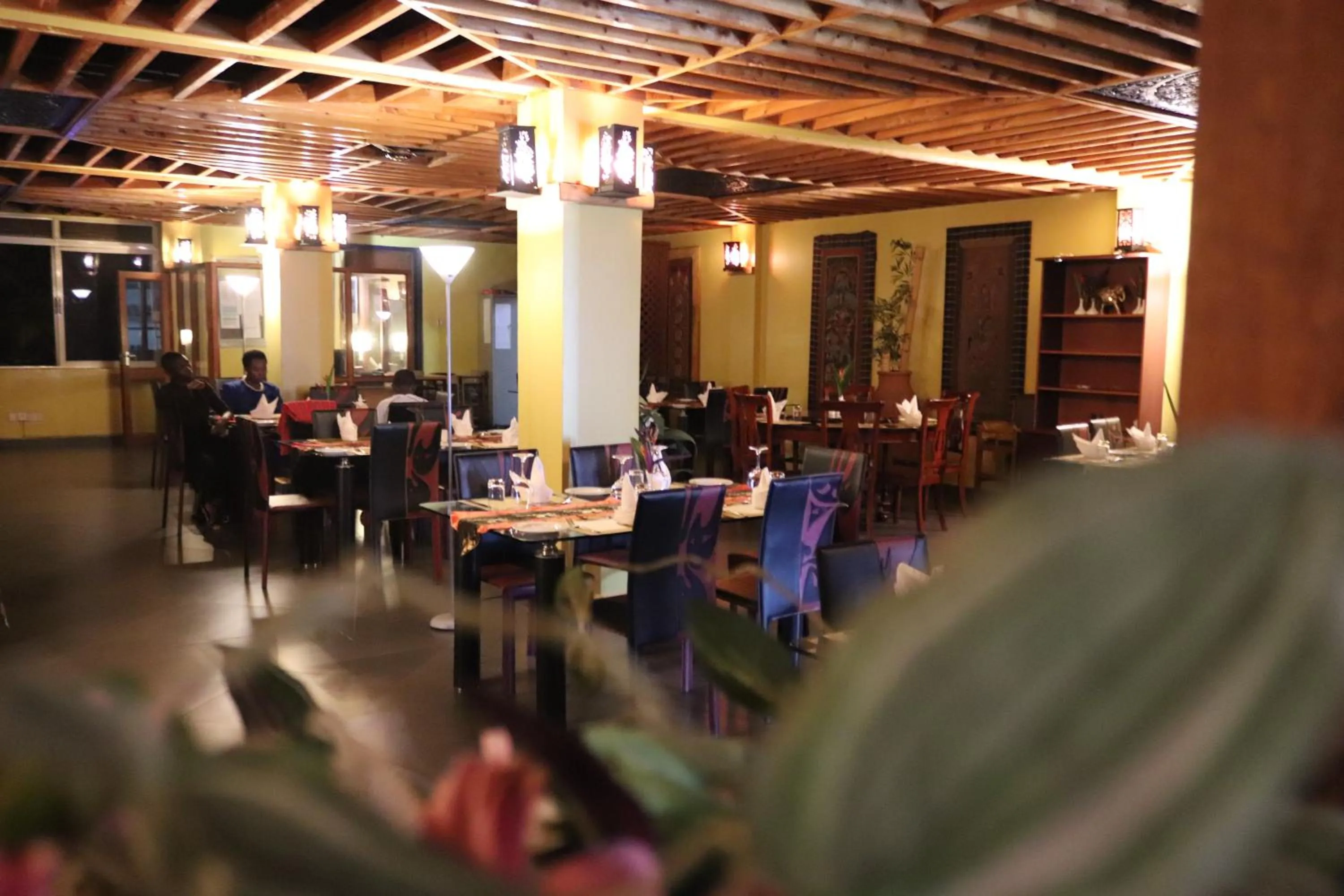 On site in Metropole Hotel Kampala