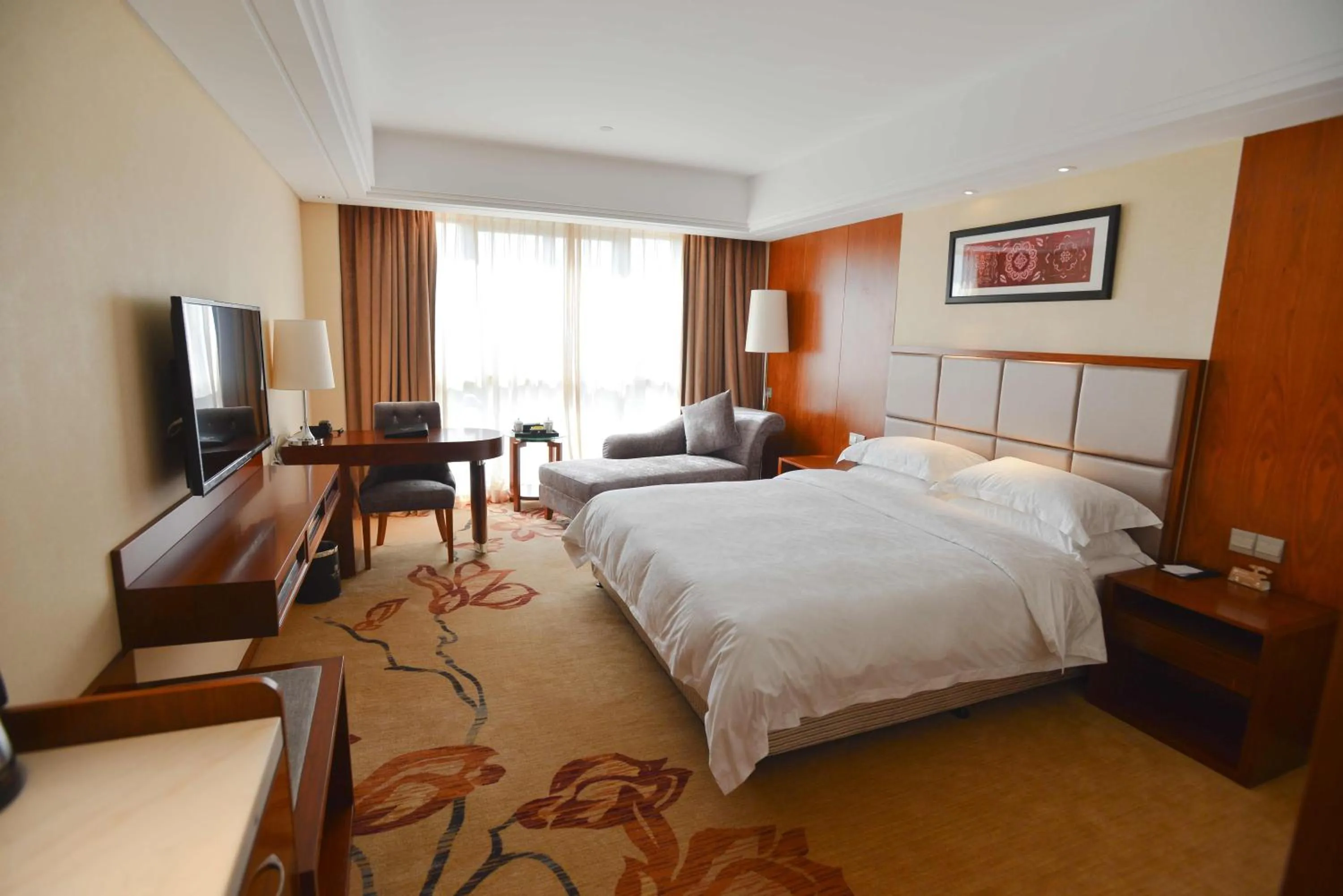 Decorative detail, Bed in Ramada Nanjing