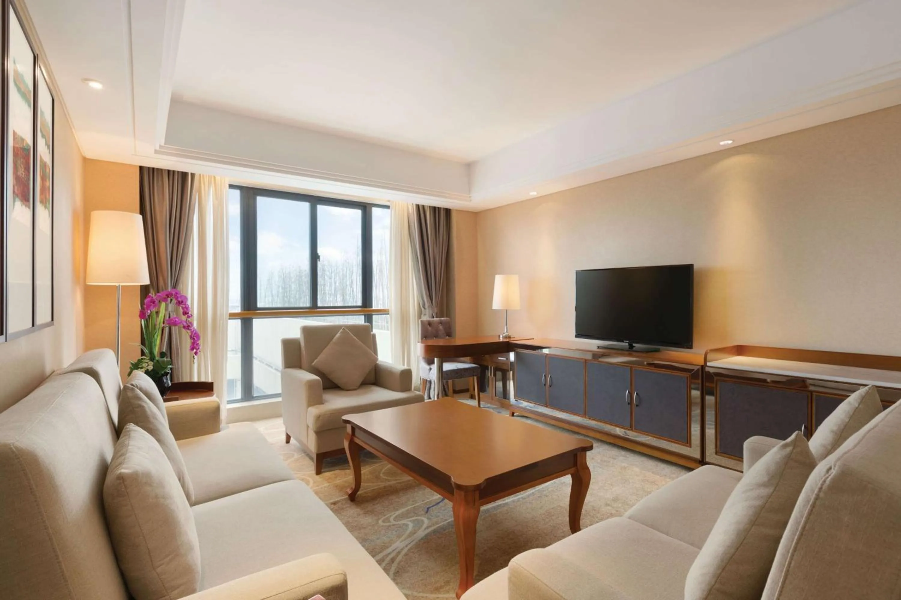 Photo of the whole room in Ramada Nanjing