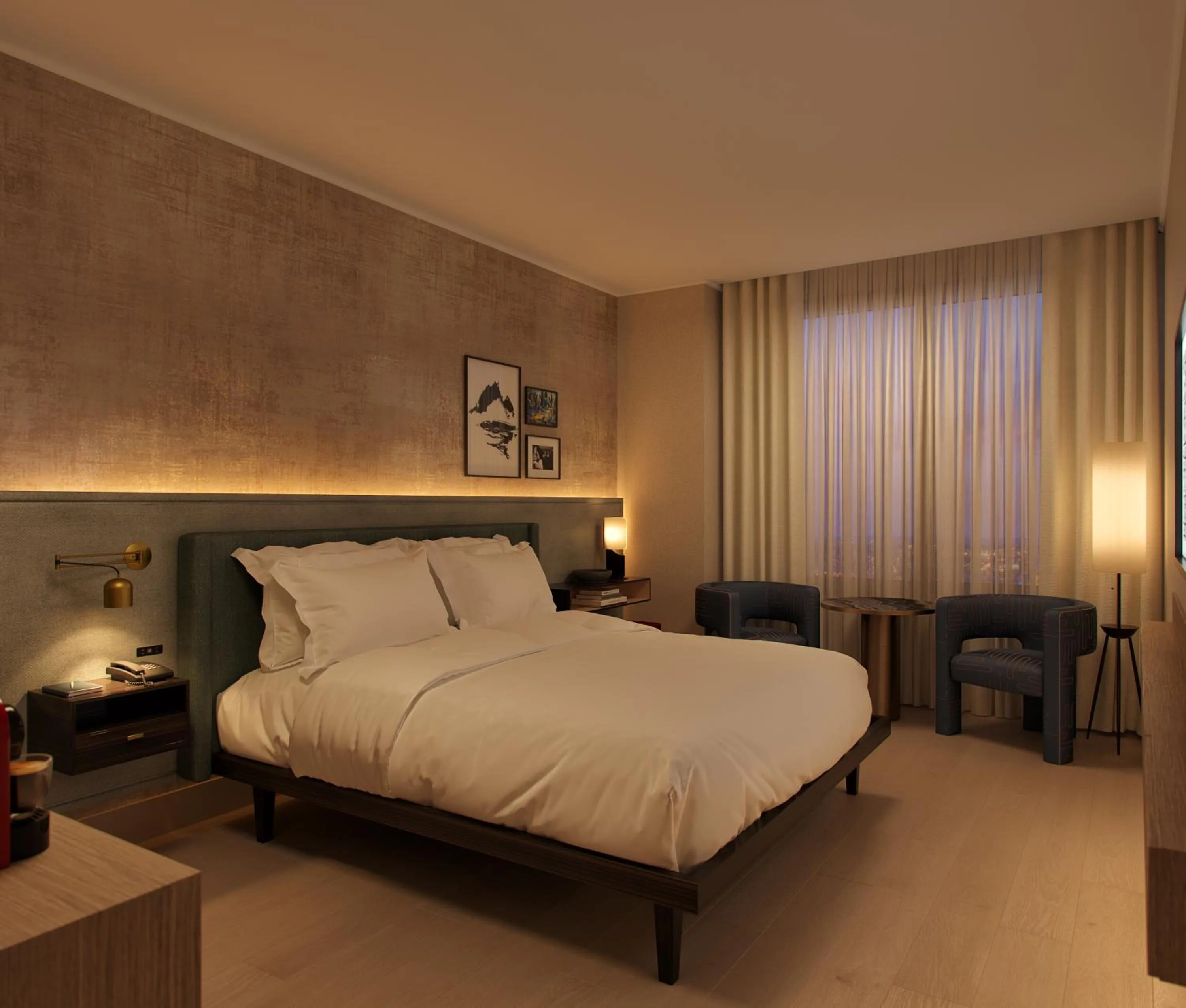 Deluxe King Room in The Rhyland