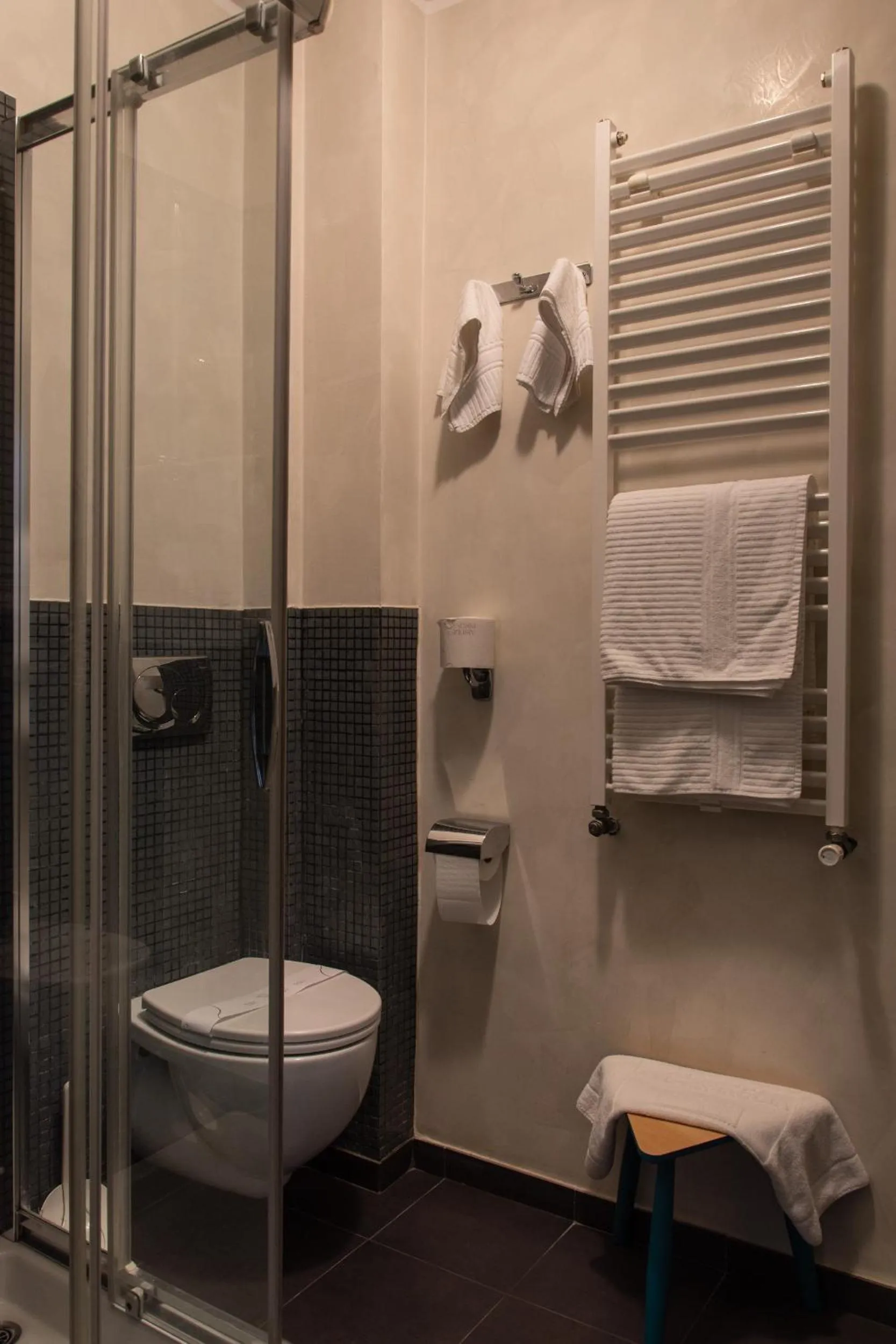 Shower in Albergo alla Spiaggia