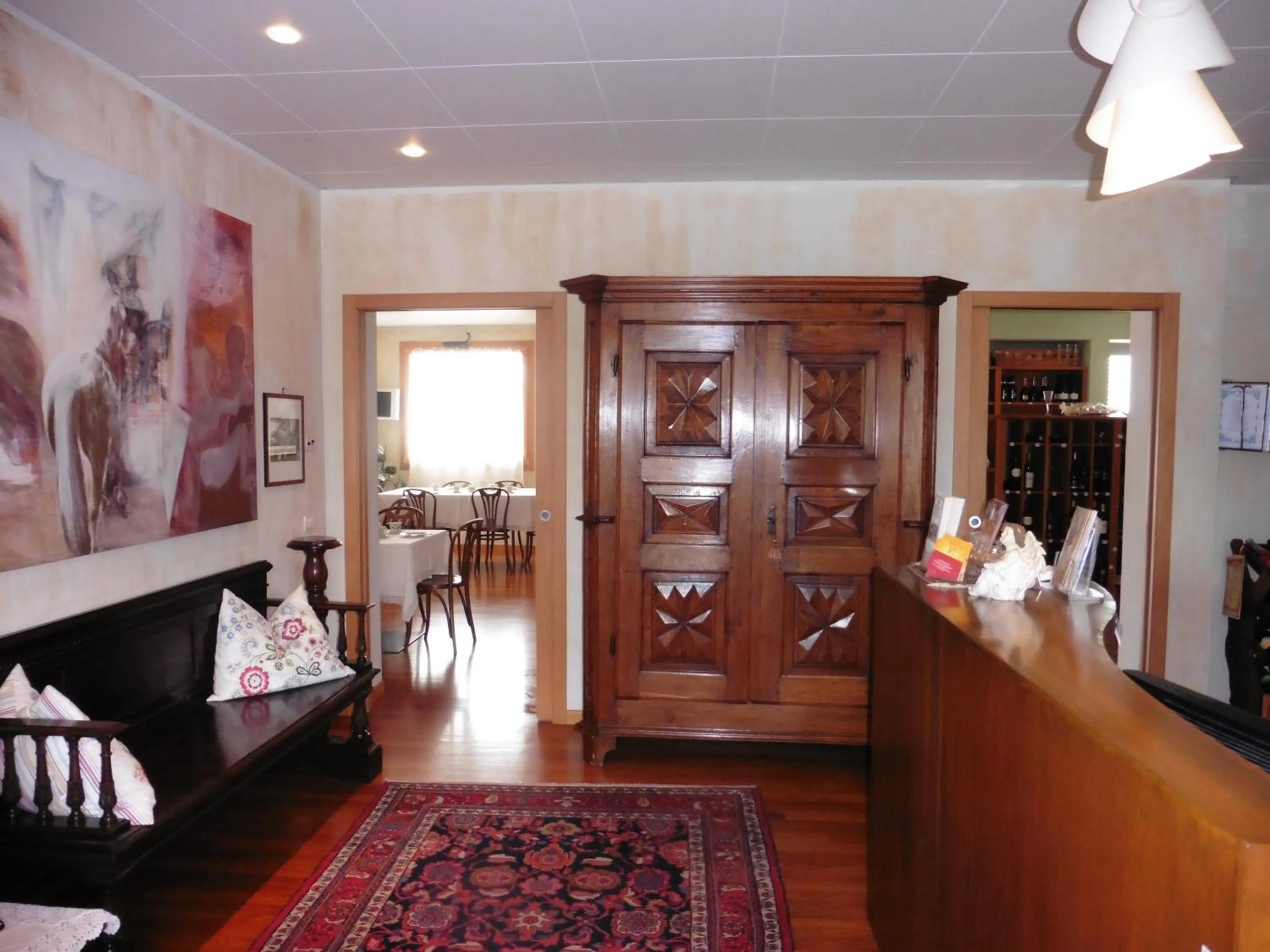 Lobby or reception in A Casa Di Paola