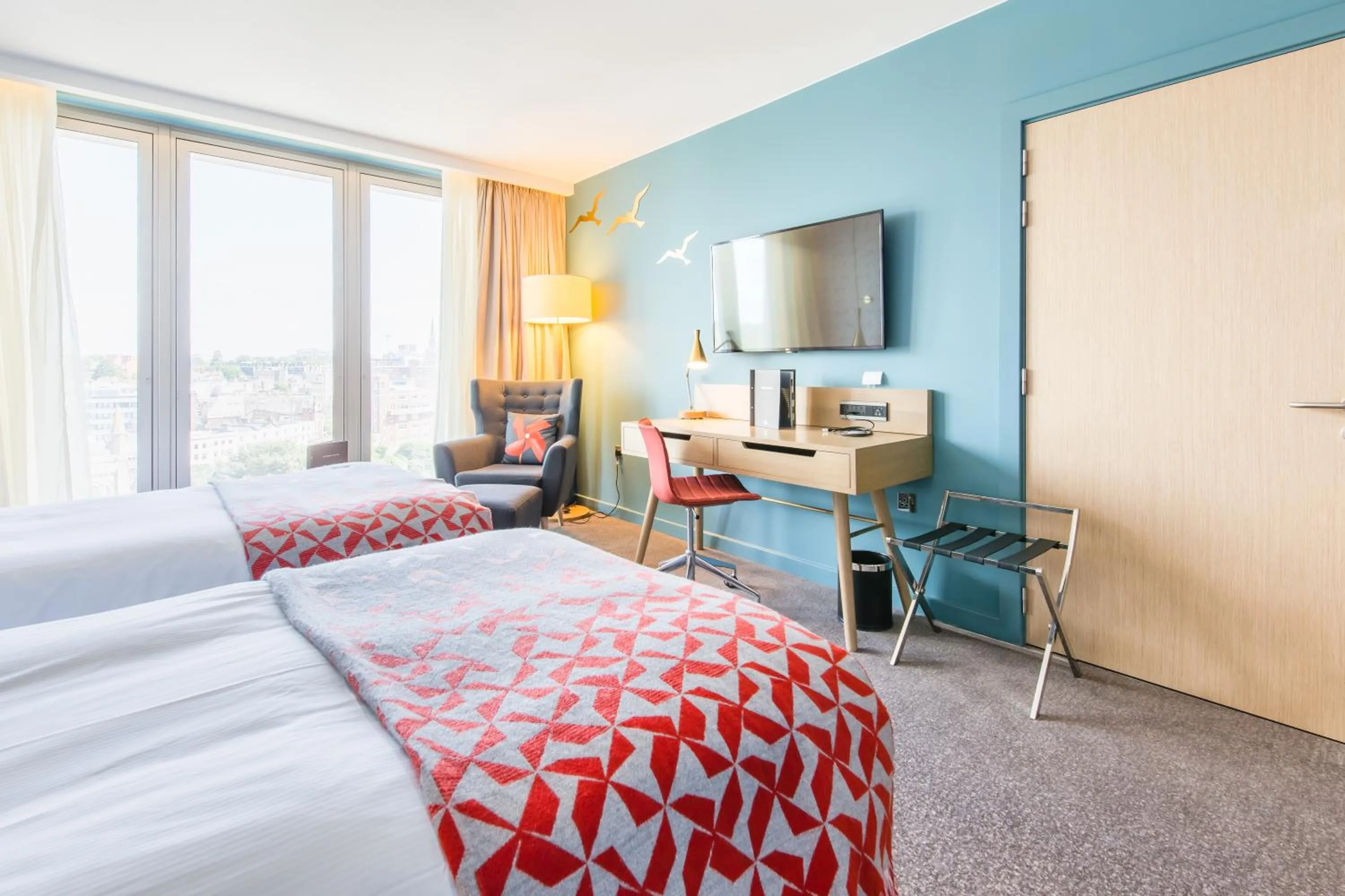 Bedroom, Bed in Hilton Bournemouth