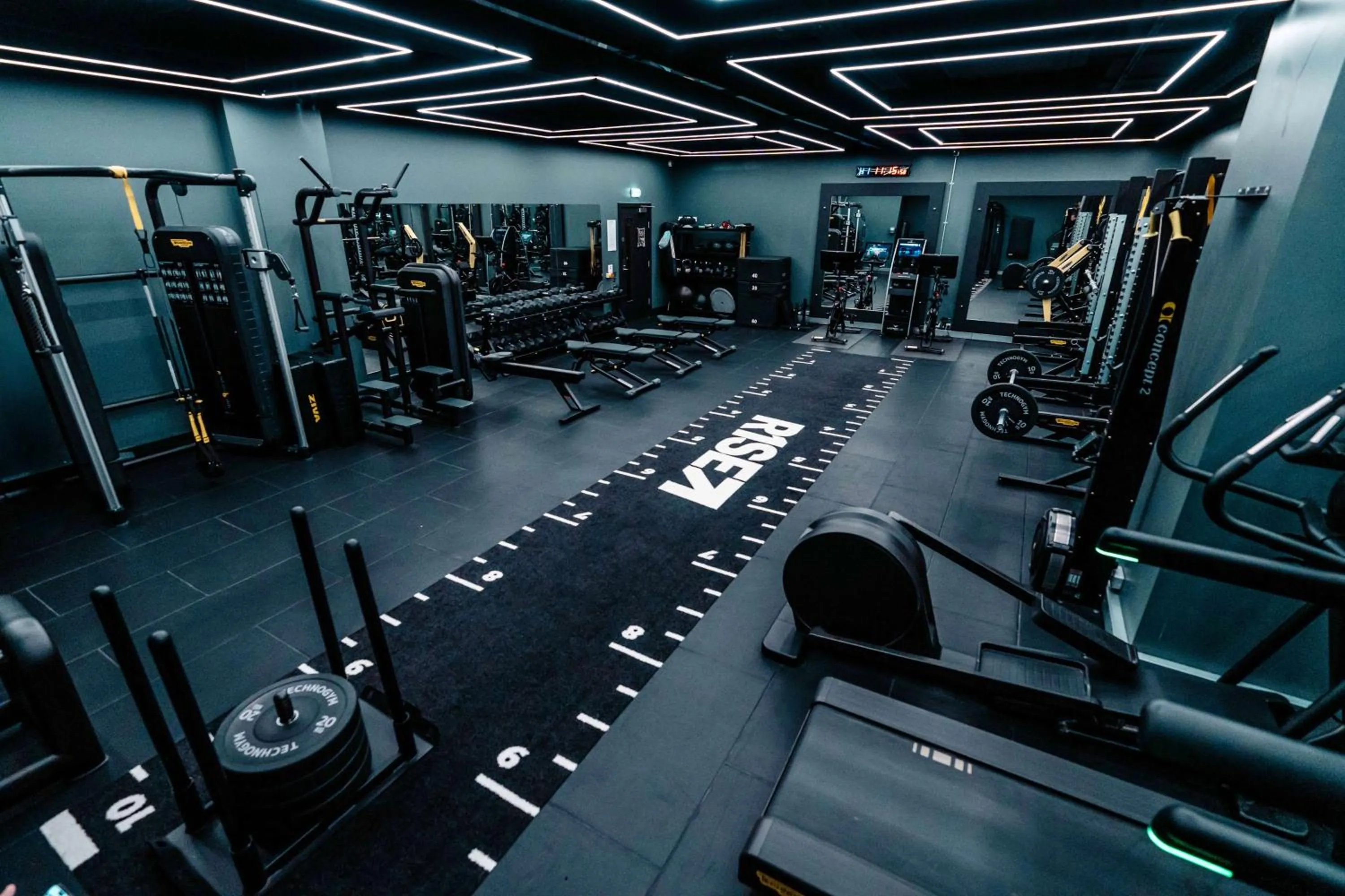 Fitness centre/facilities in Hilton Bournemouth