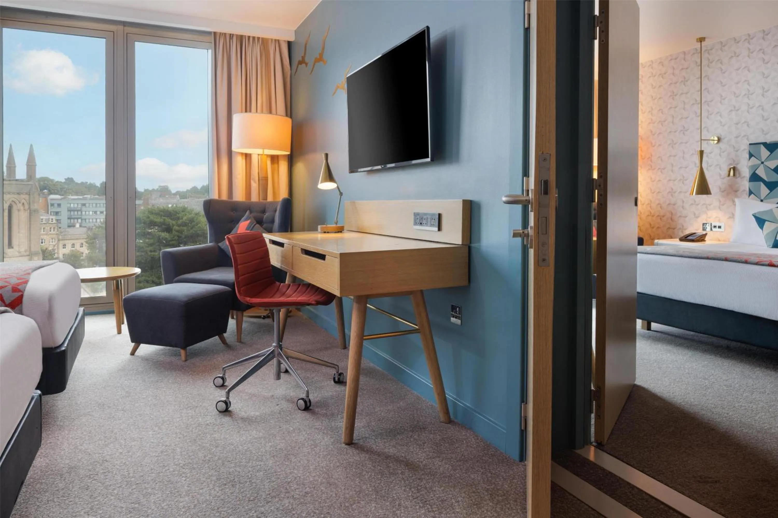 Bed in Hilton Bournemouth