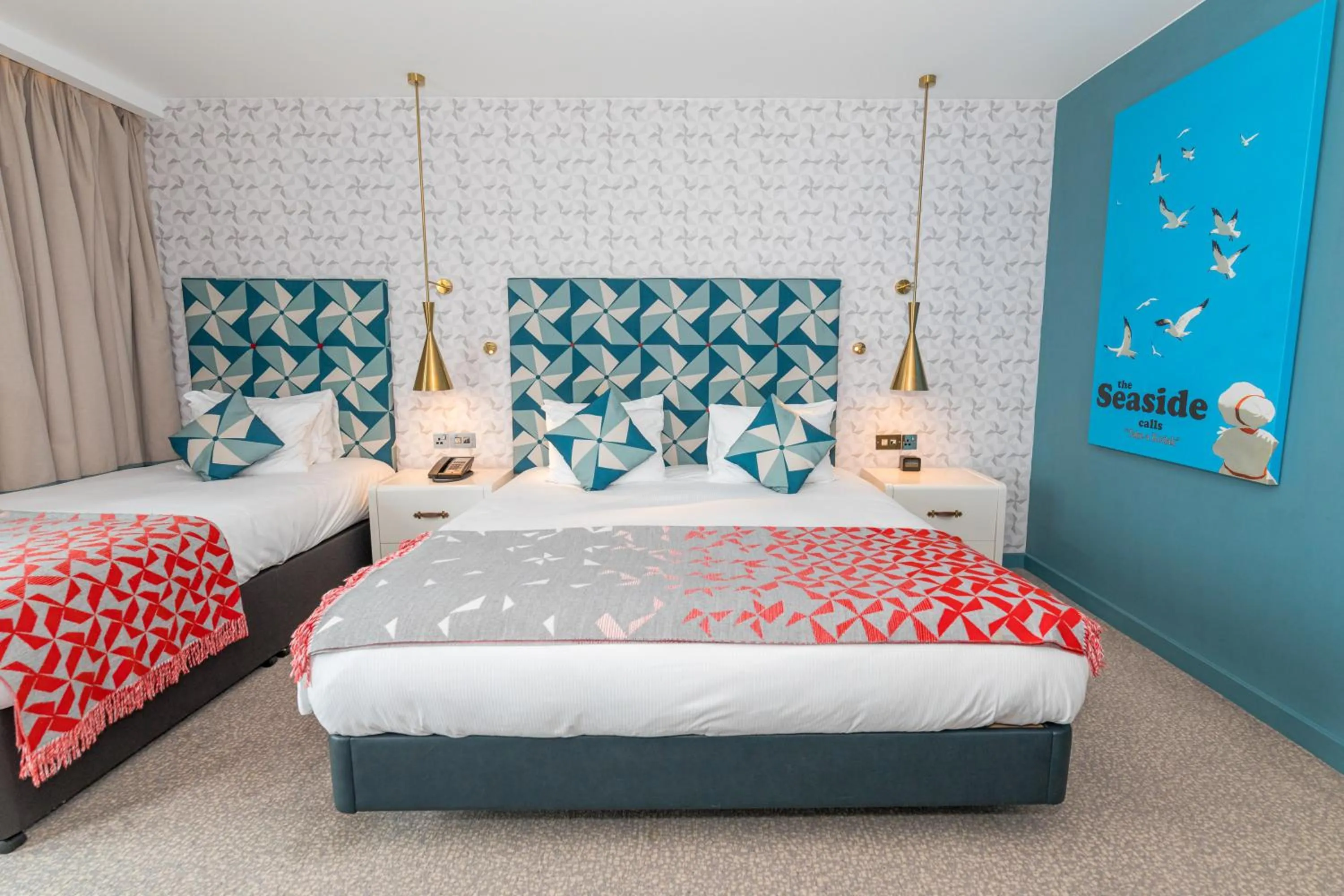 Bedroom, Bed in Hilton Bournemouth