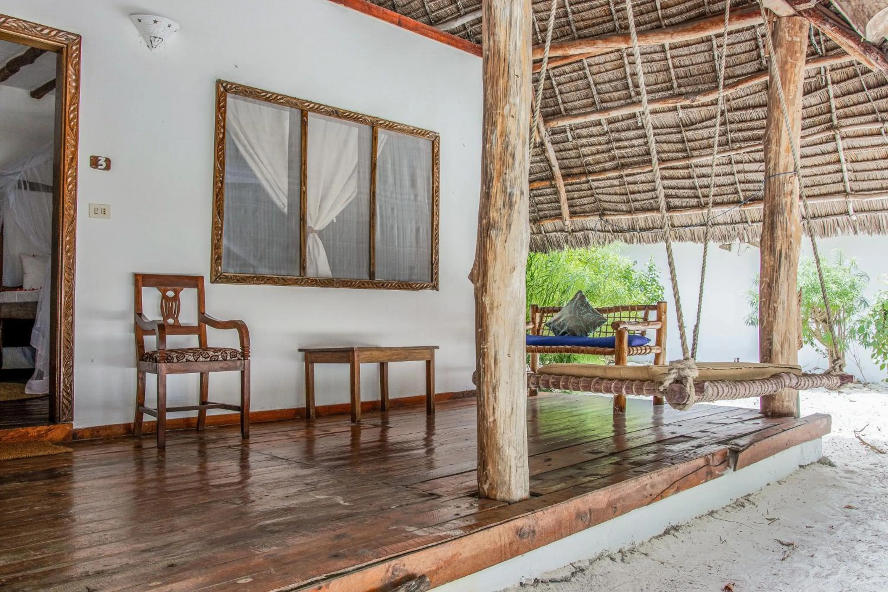 Balcony/Terrace in Hakuna Majiwe Beach Lodge