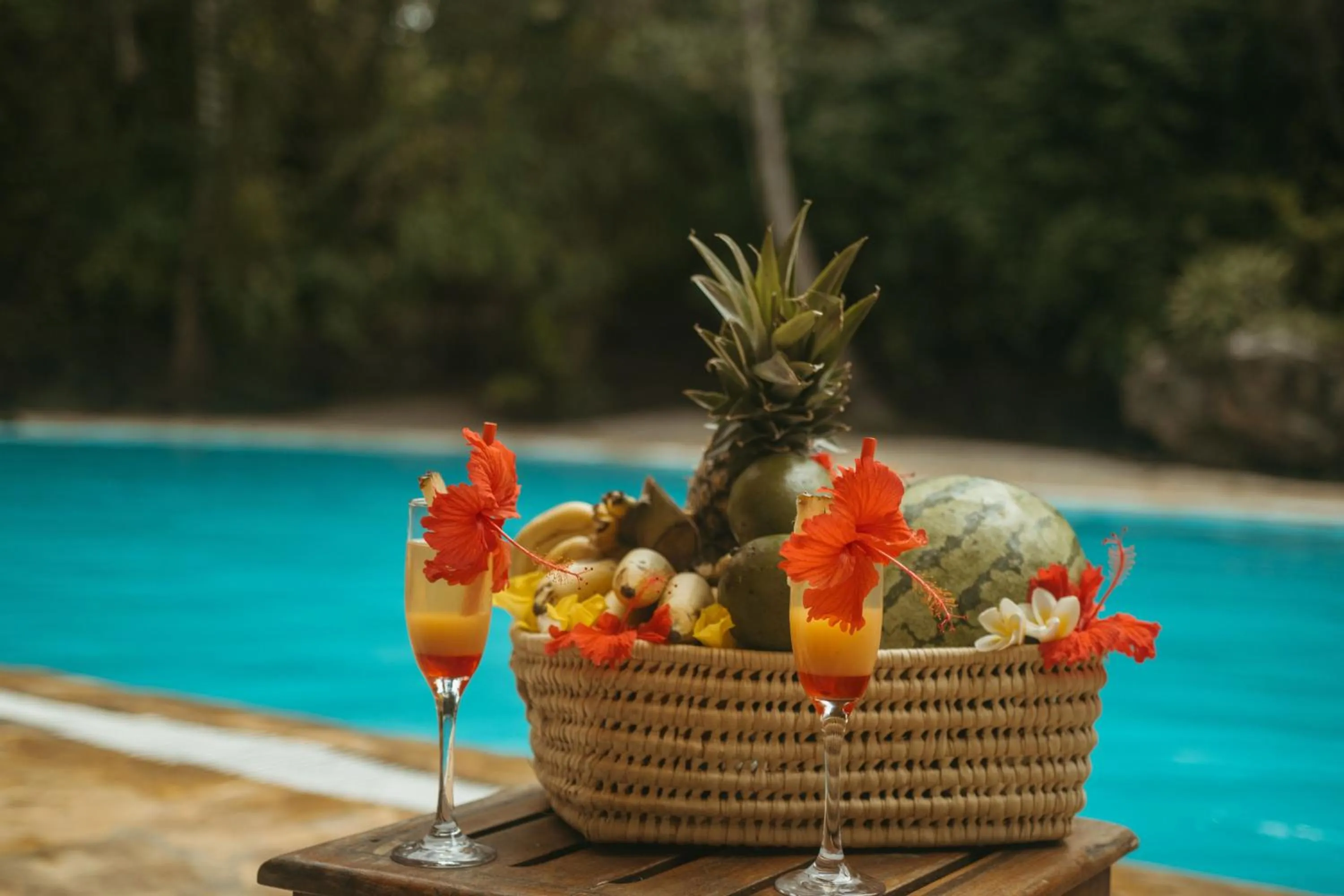 Swimming pool in Hakuna Majiwe Beach Lodge