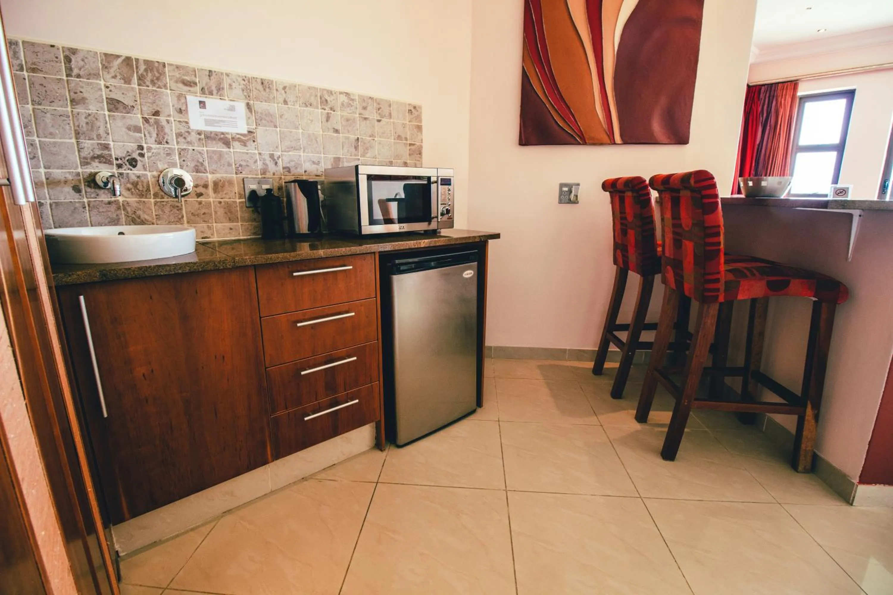 Kitchen or kitchenette in Castellon Boutique Hotel