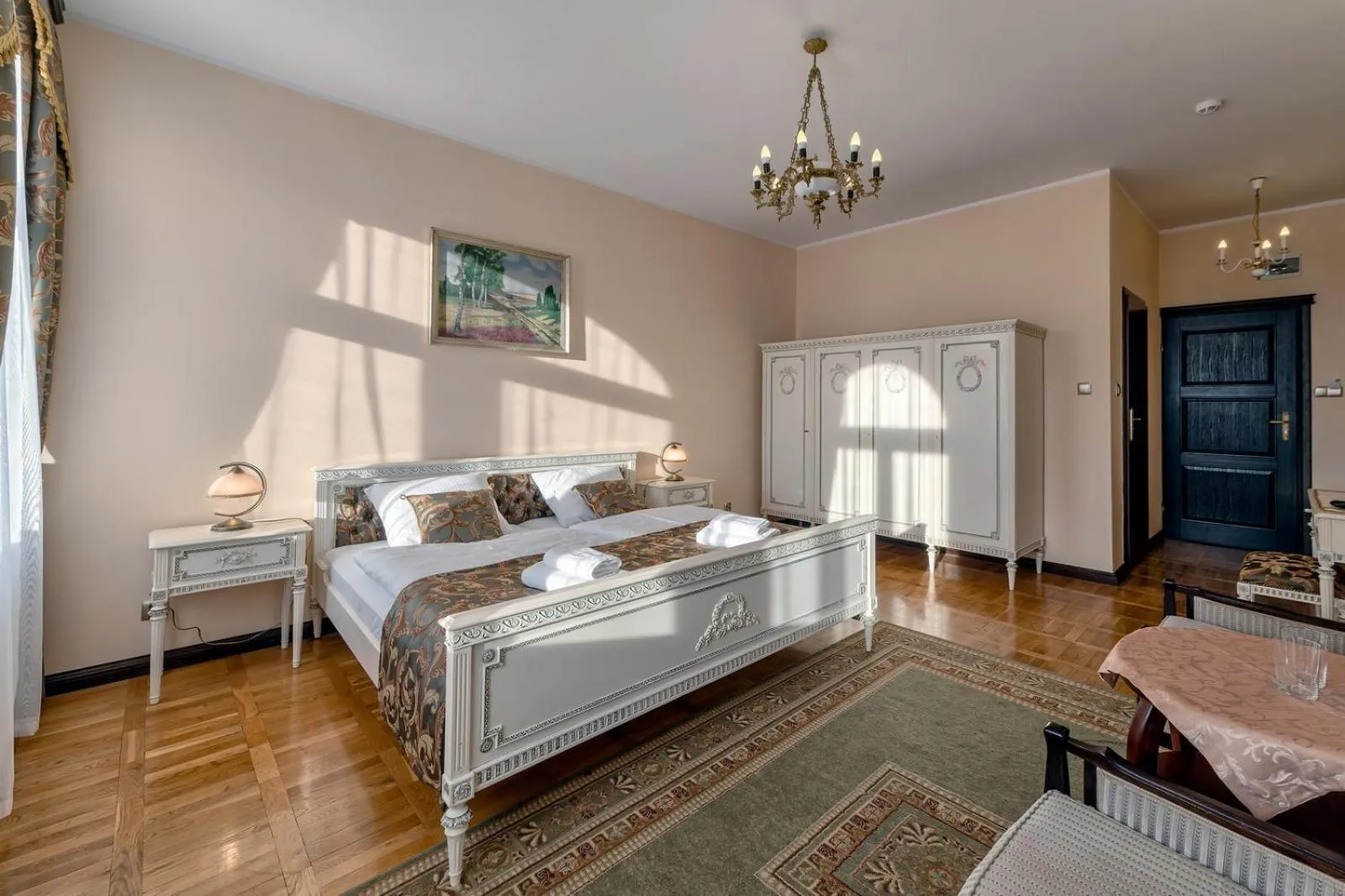 Bed in Pałac Kłanino