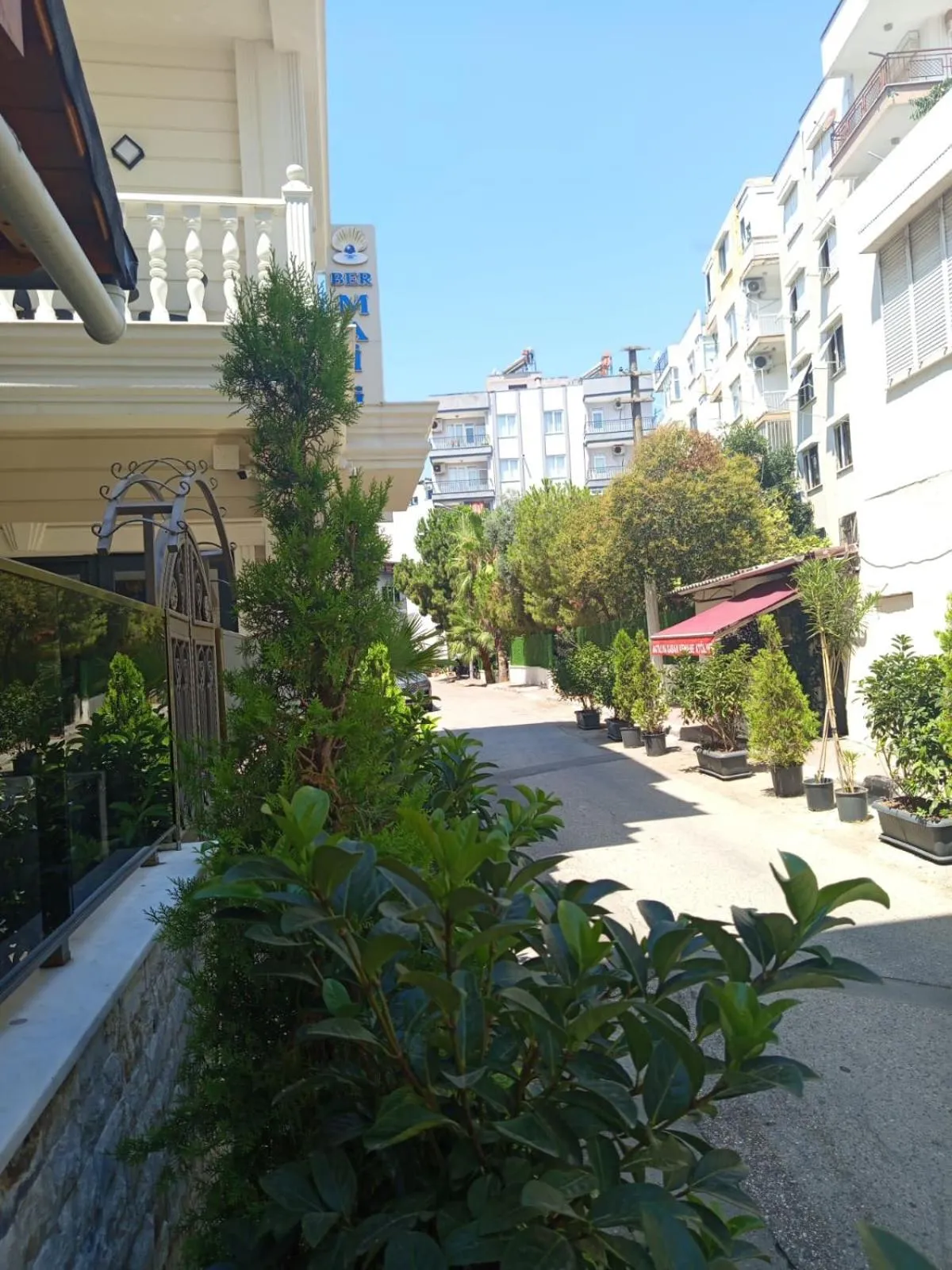 Quiet street view in Ber Mai İnci Hotel Antalya