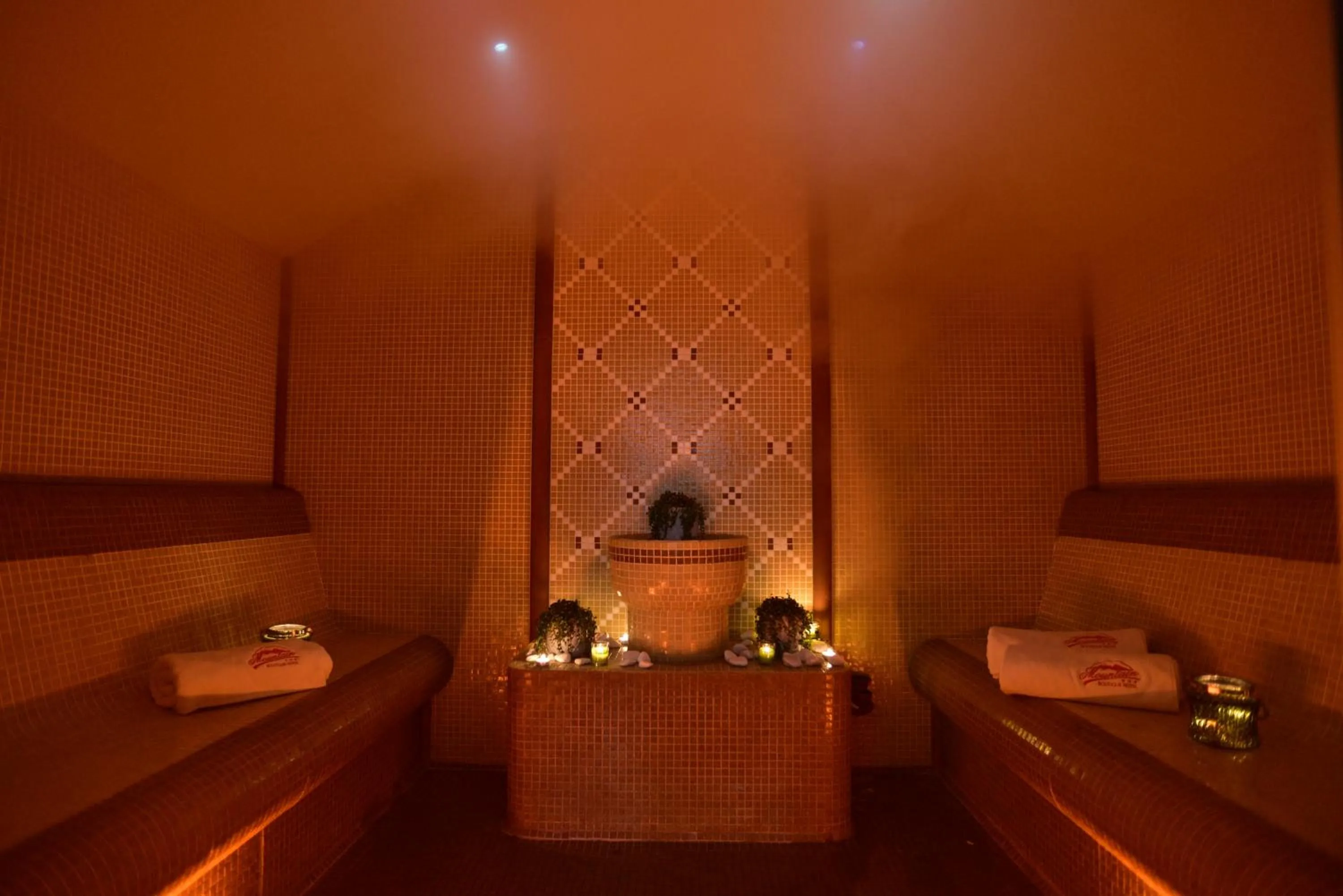 Steam room in Mountain Boutique Family Hotel