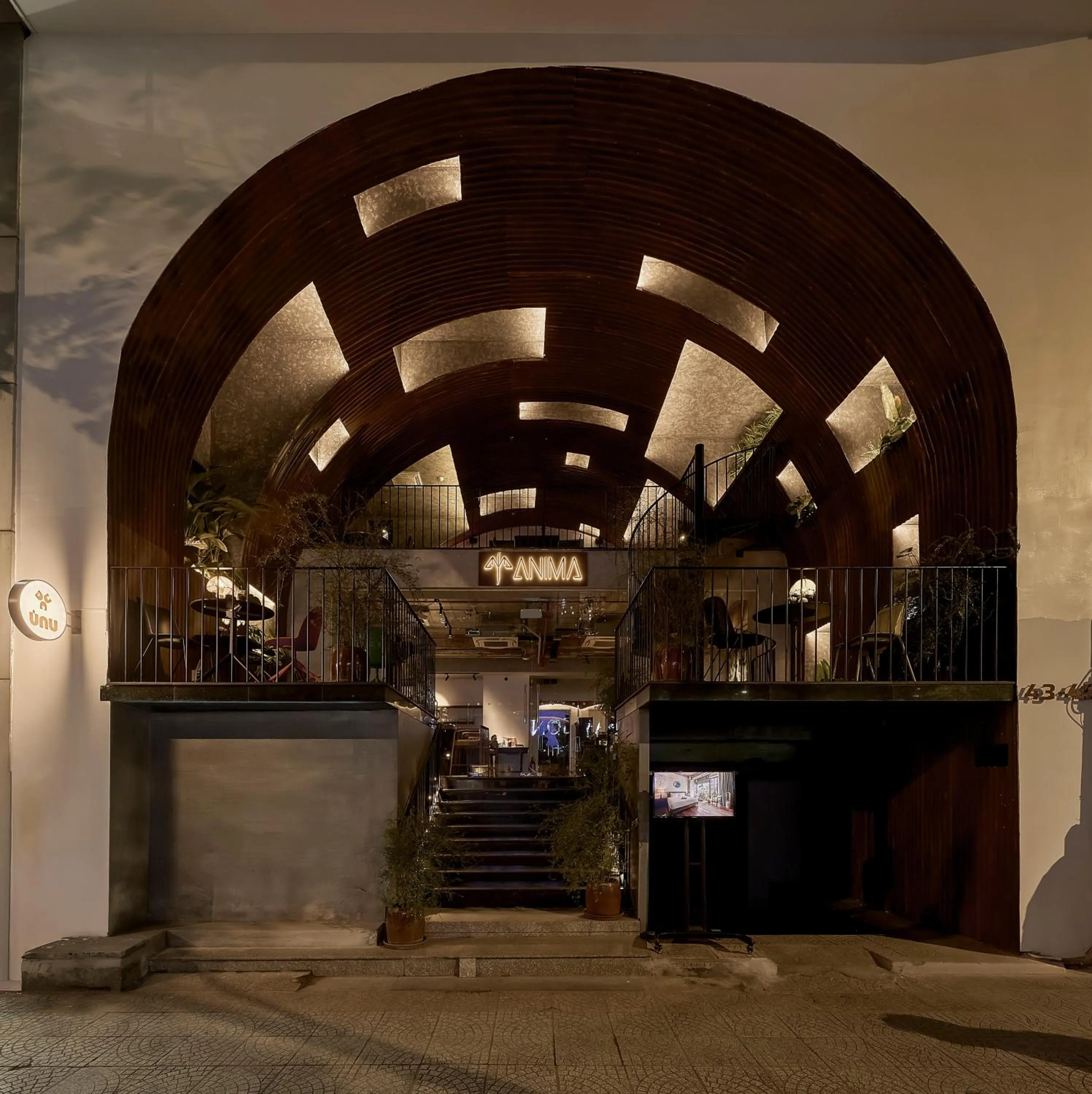 Property building in Anima Saigon Boutique - Vietnamese Contemporary Art Hotel