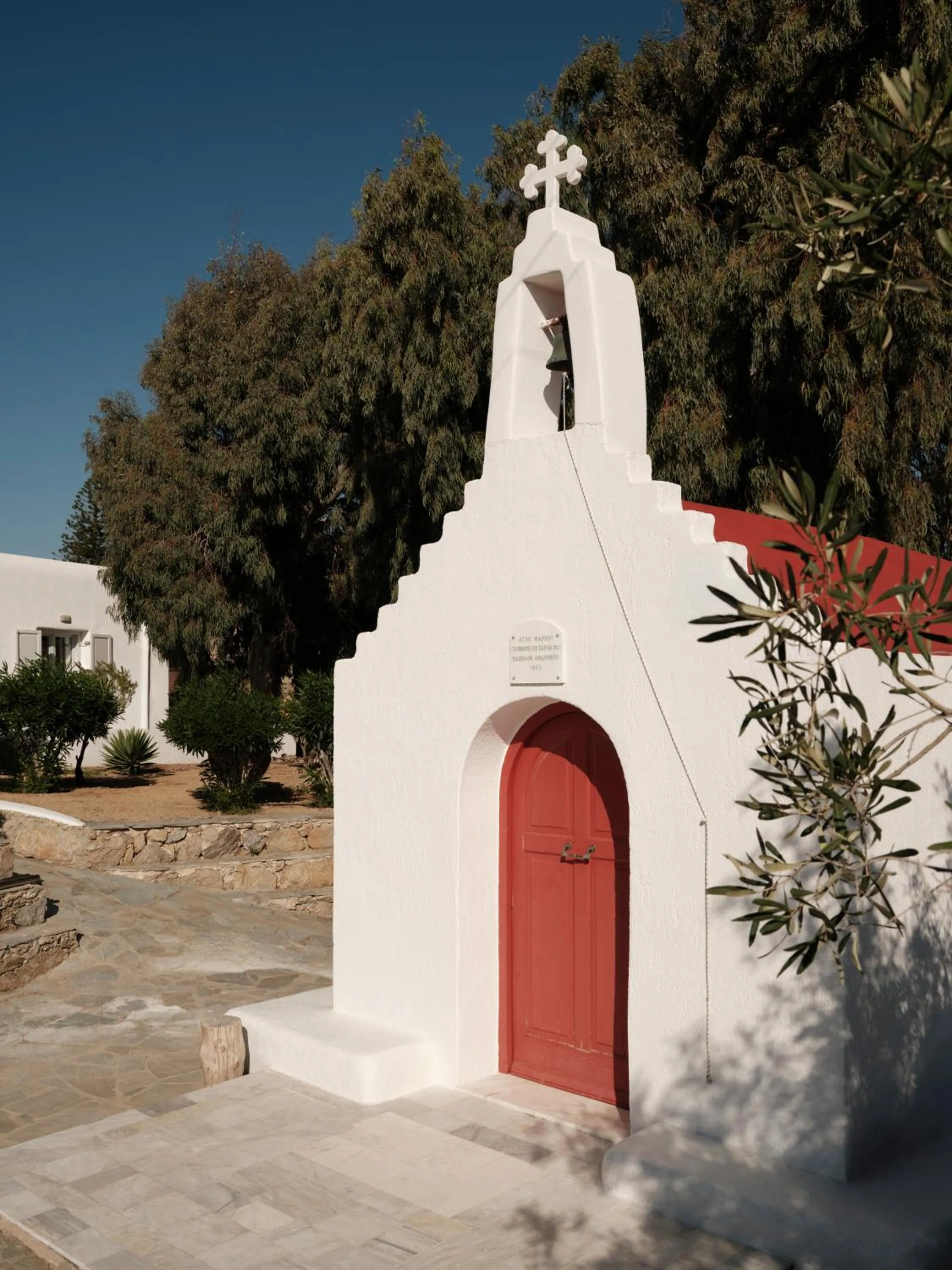 Landmark view in Andronikos Hotel