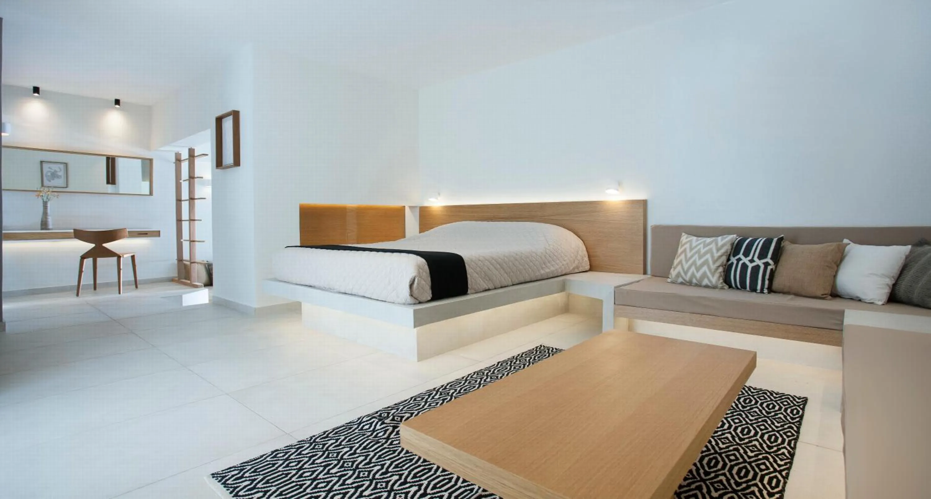 Bedroom, Bed in Andronikos Hotel