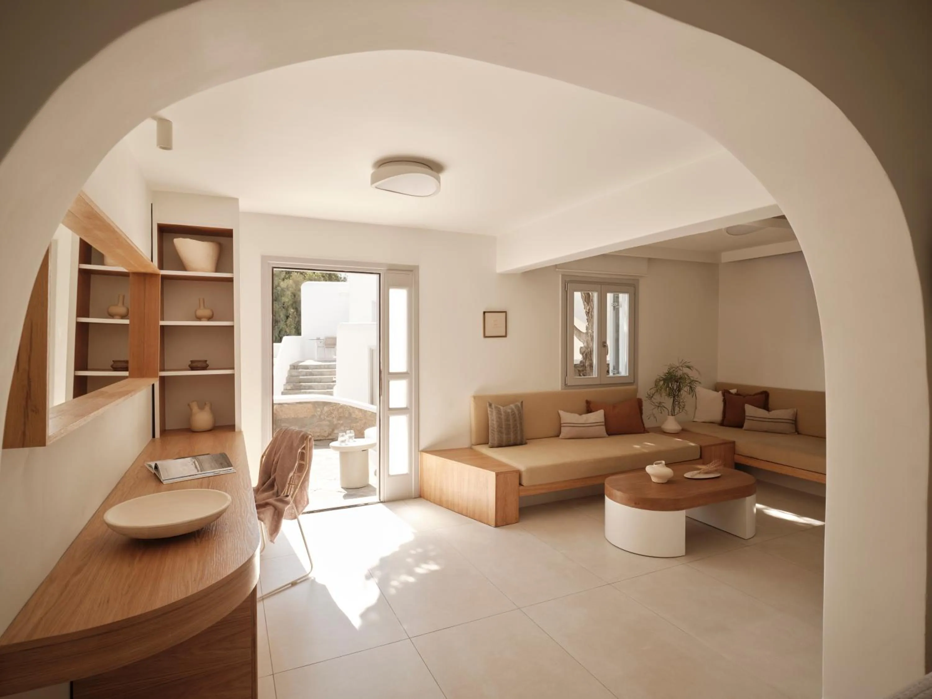 Decorative detail in Andronikos Hotel