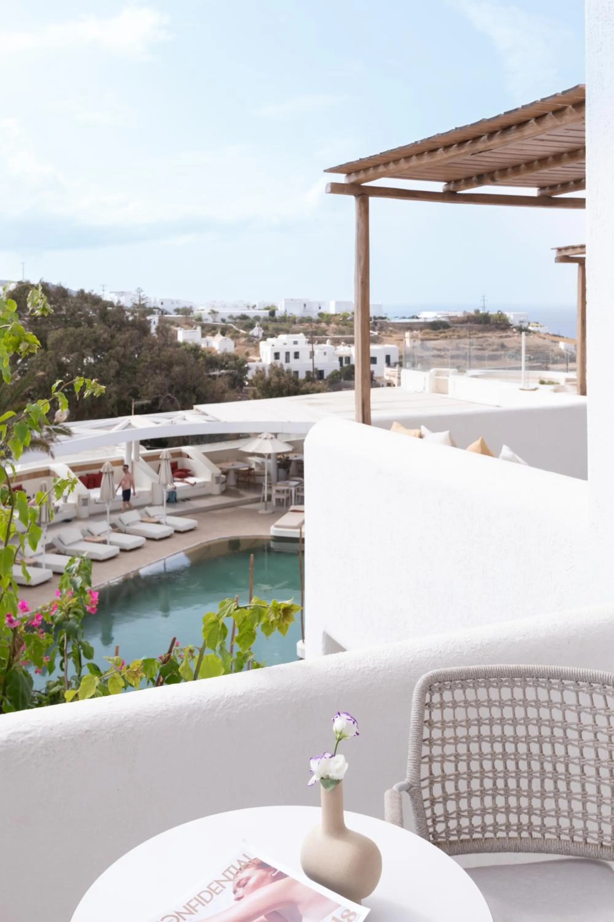 Balcony/Terrace in Andronikos Hotel