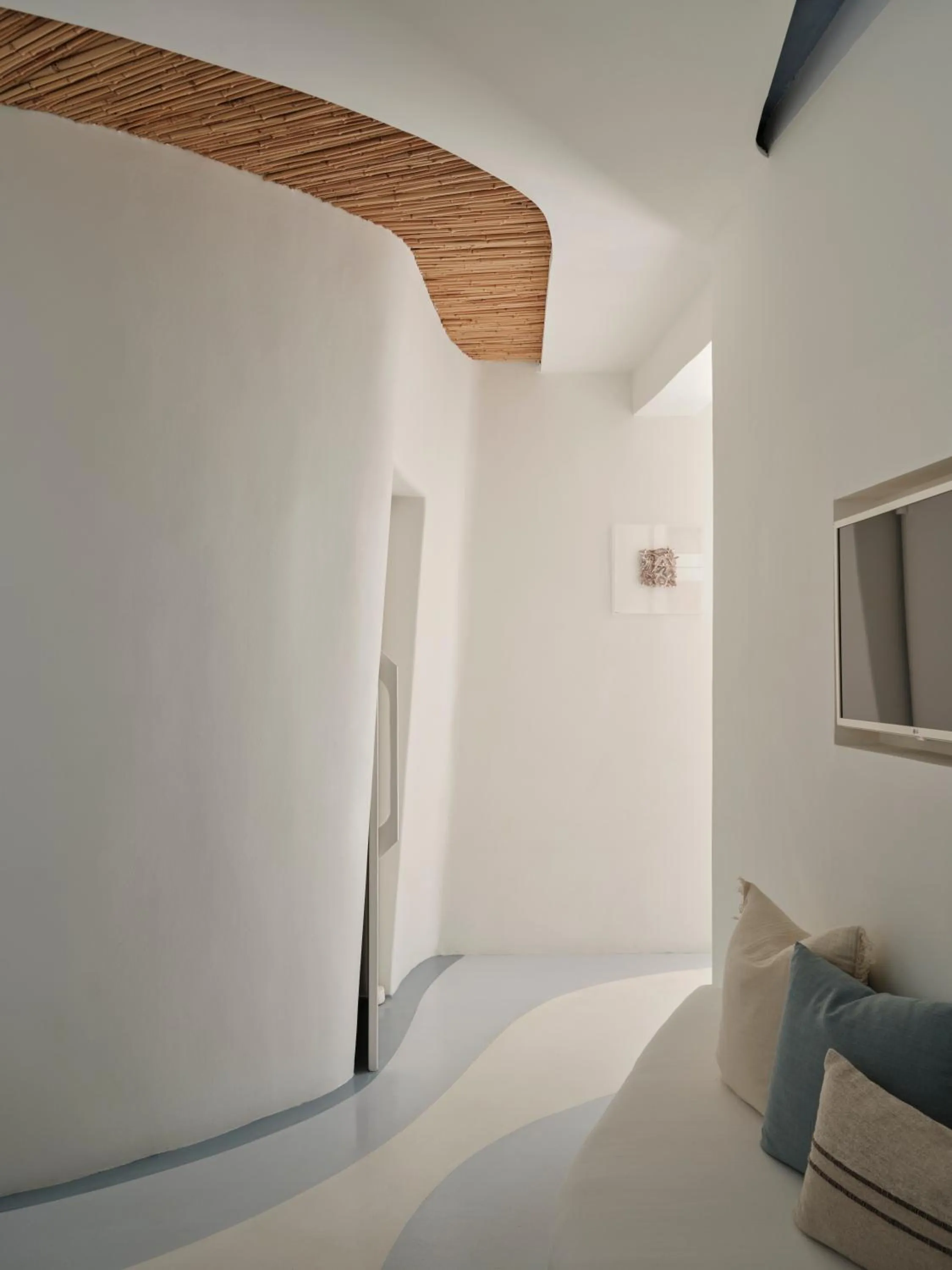 Decorative detail, Bed in Andronikos Hotel