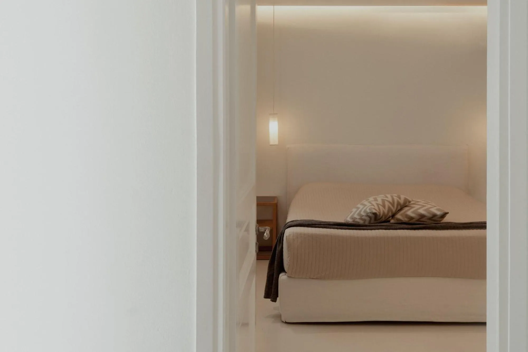 Bed in Andronikos Hotel