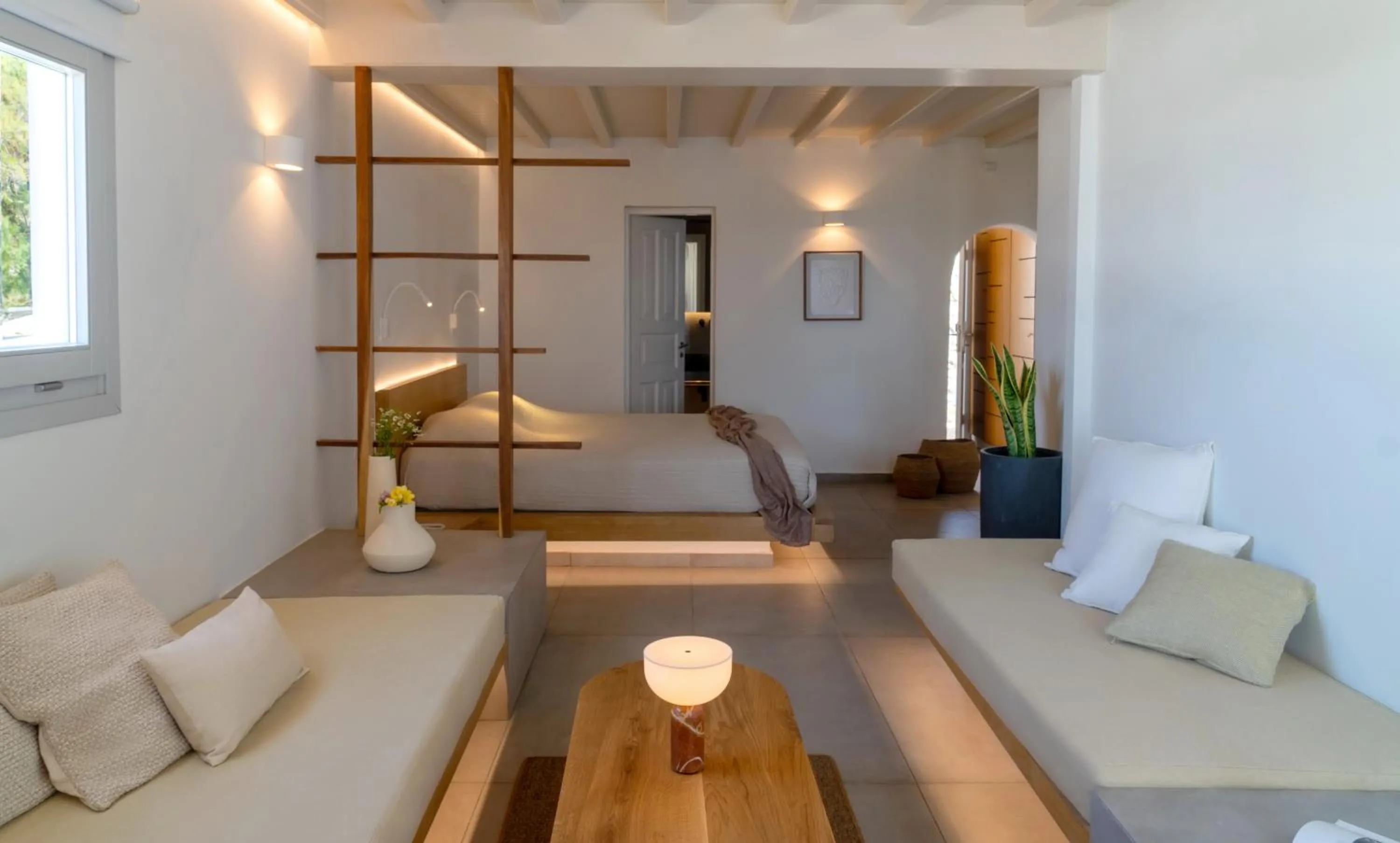 Decorative detail, Bed in Andronikos Hotel