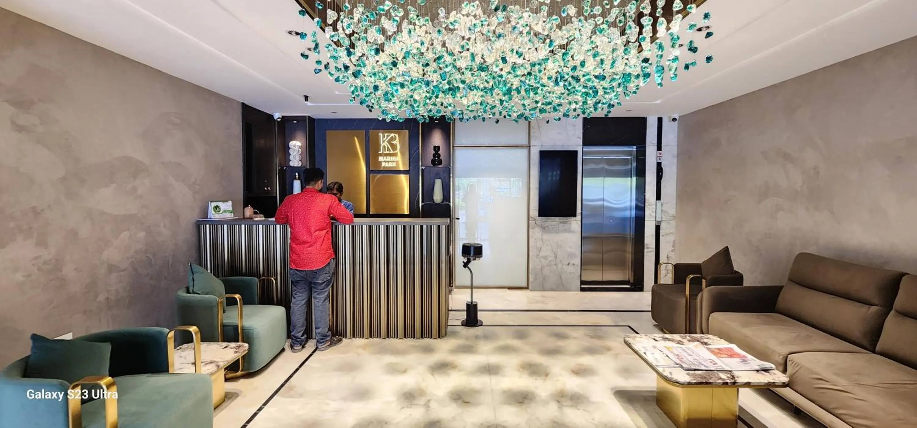 Lobby or reception in KB MARINA PARk