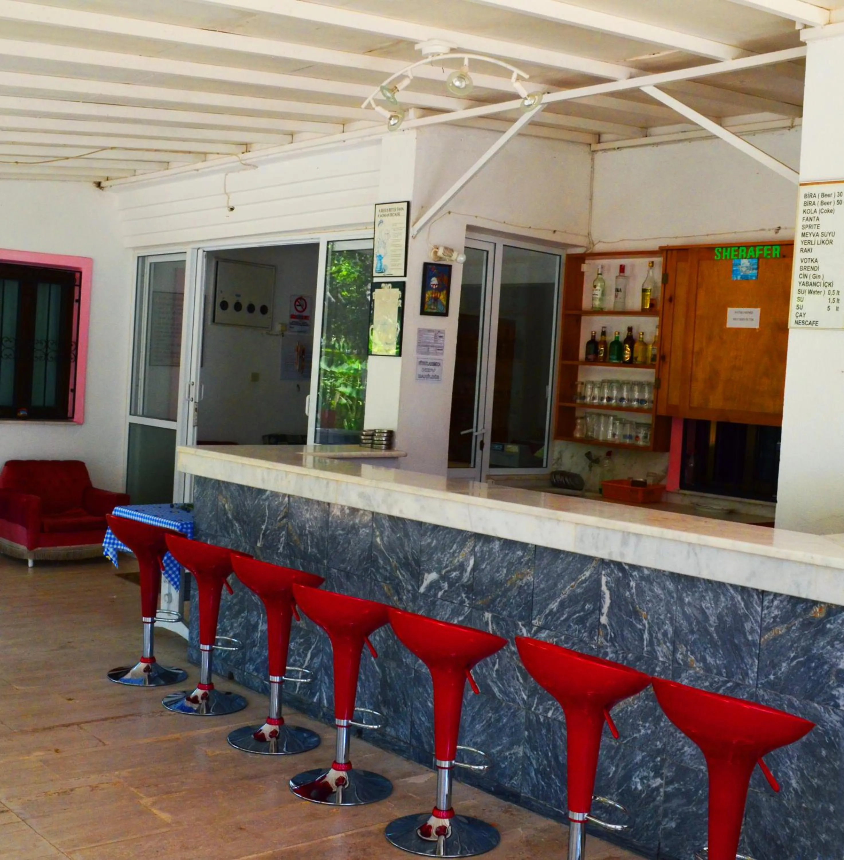 Lounge or bar in Ege Apartments