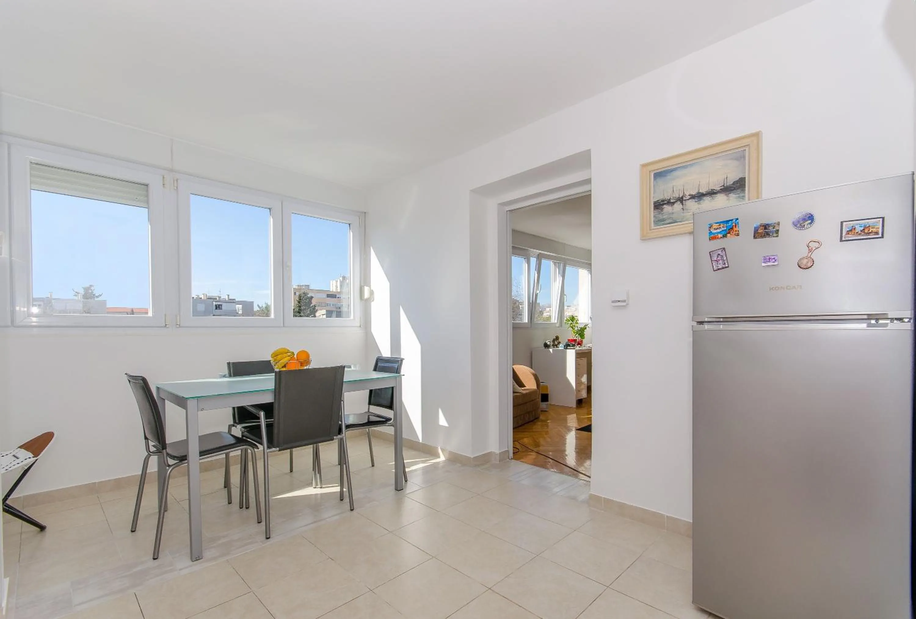Dining area in Spacious apartment Neven near center, with two ac units