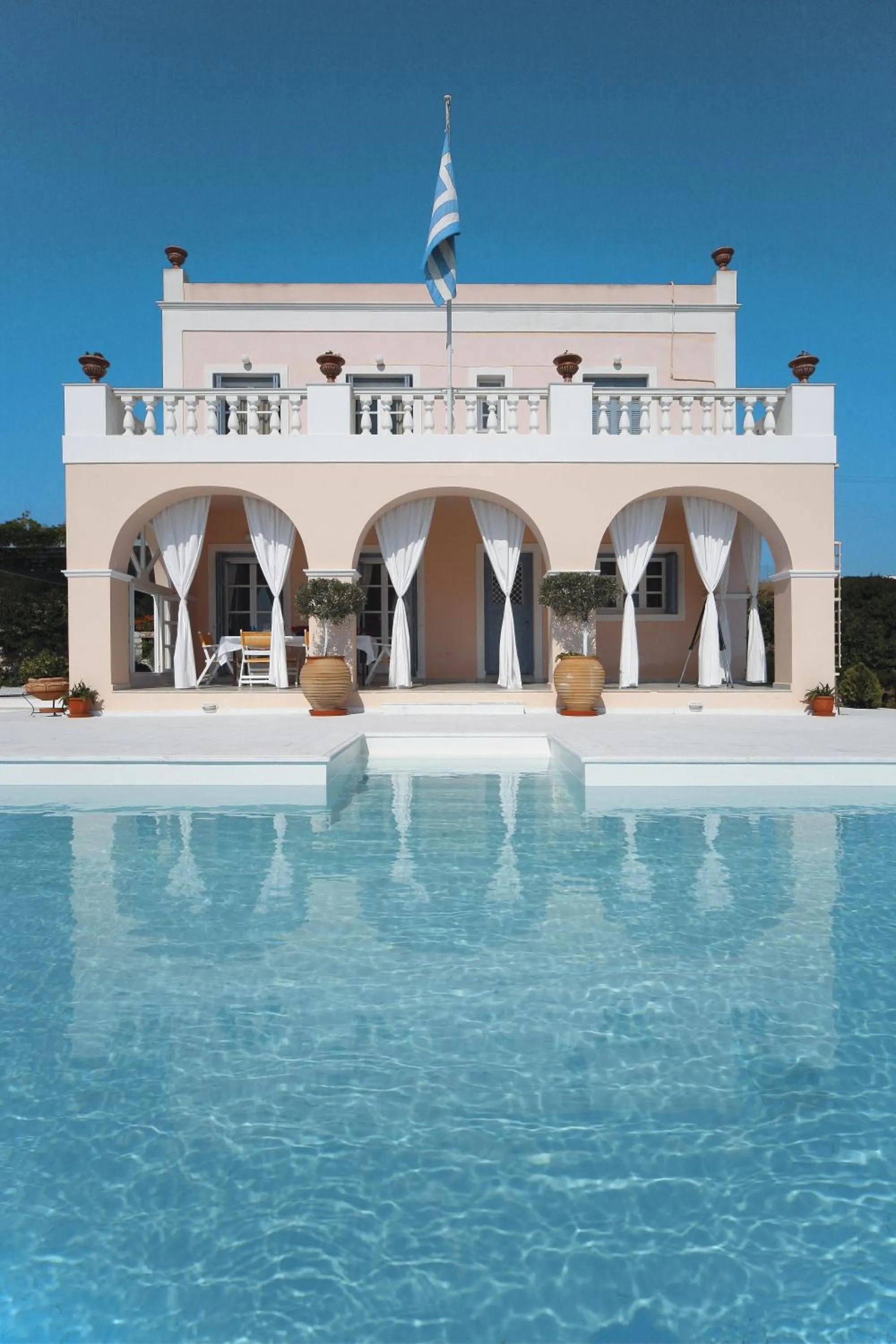 Property building in Villa Casa Del Sol Syros