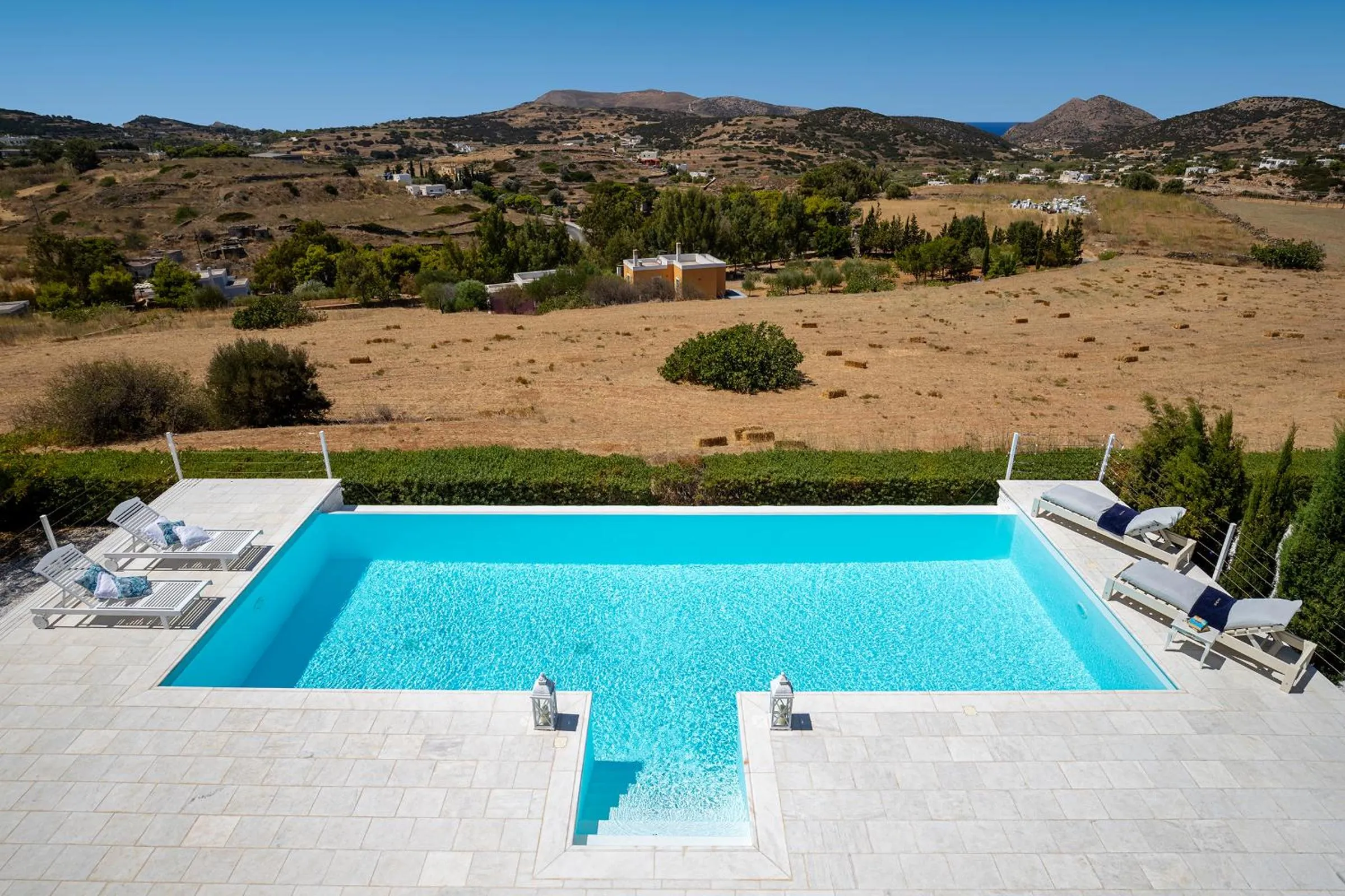 Bird's eye view in Villa Casa Del Sol Syros