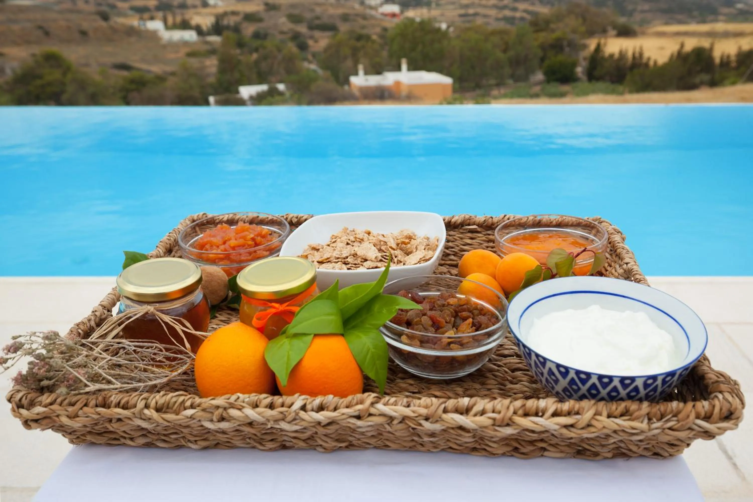 Breakfast in Villa Casa Del Sol Syros