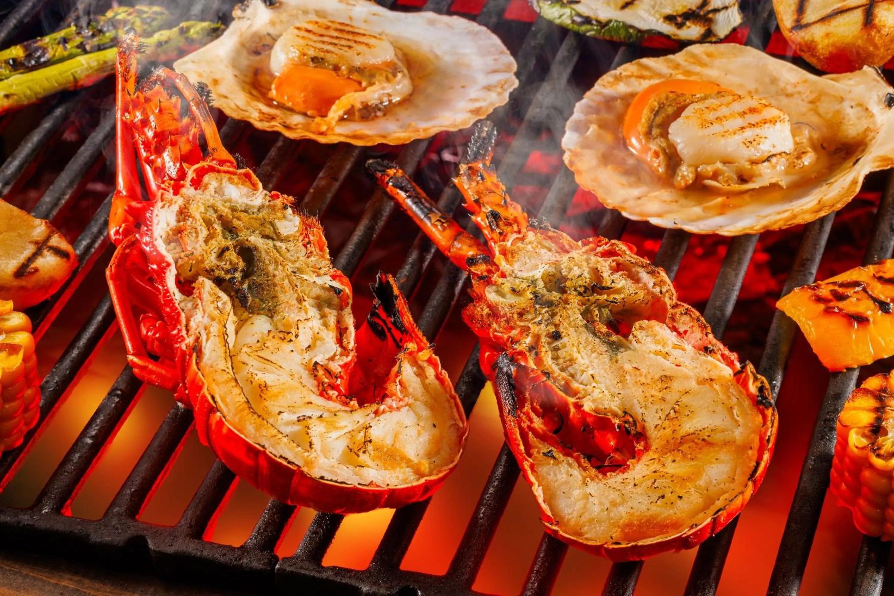 BBQ facilities in Hawaiians Glamping Mauna Village