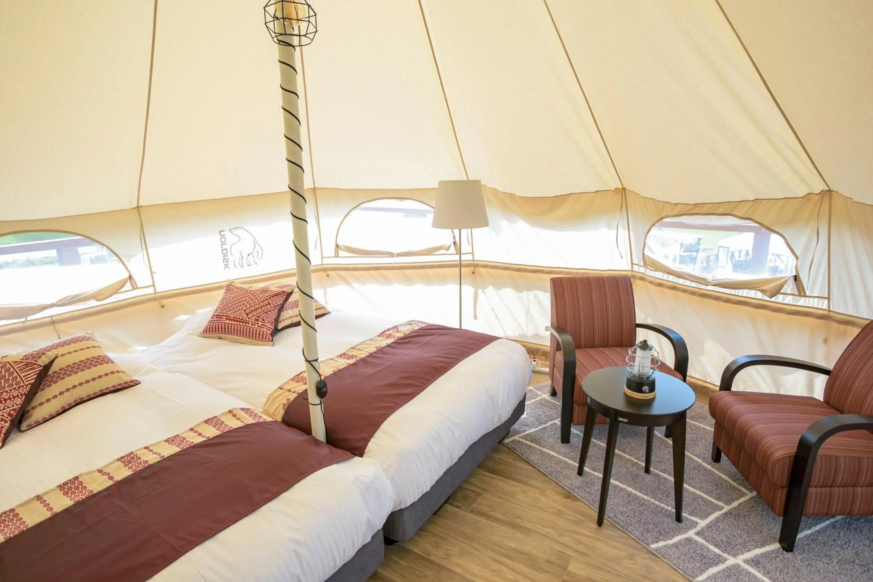 Bed in Hawaiians Glamping Mauna Village