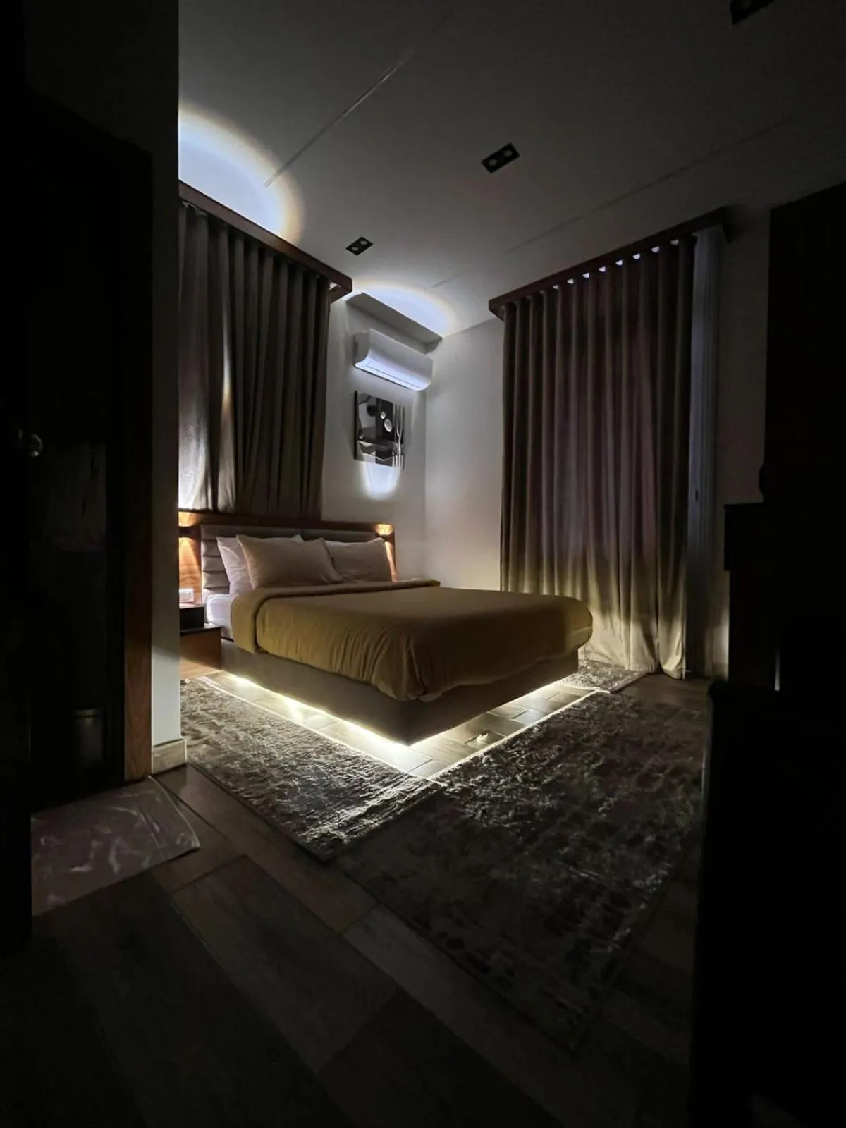 Bed in Italia Hotel Cairo