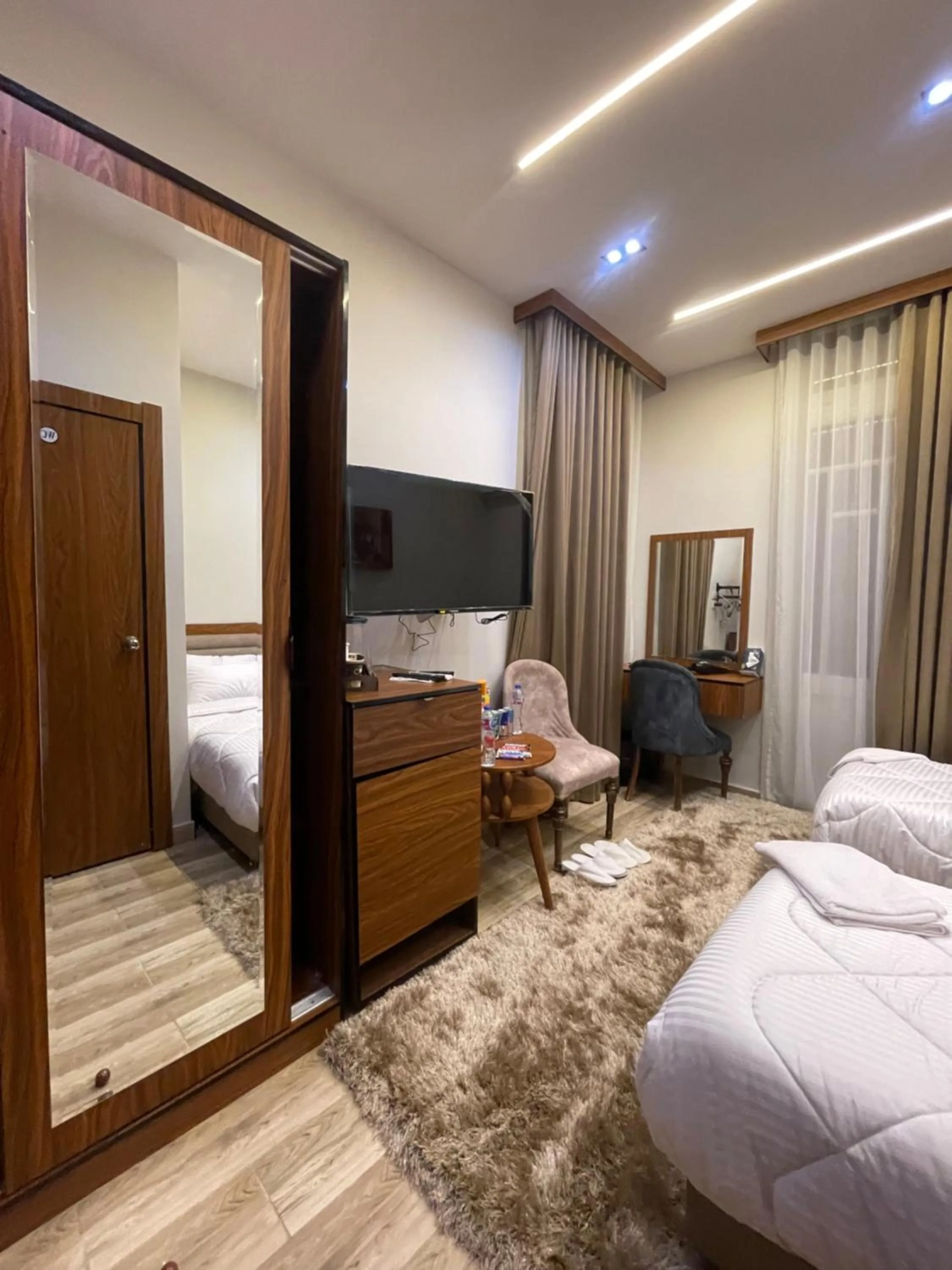 Bed in Italia Hotel Cairo