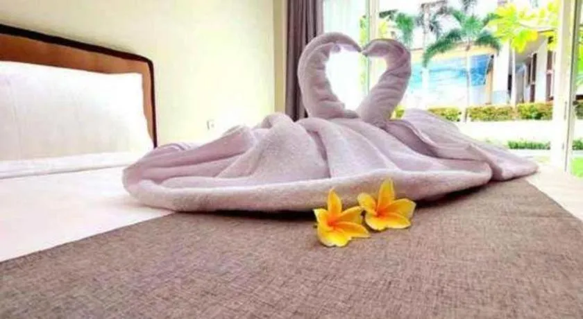 Bed in Rama Garden Hotel