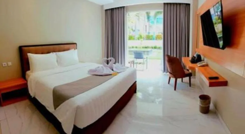 Bed in Rama Garden Hotel