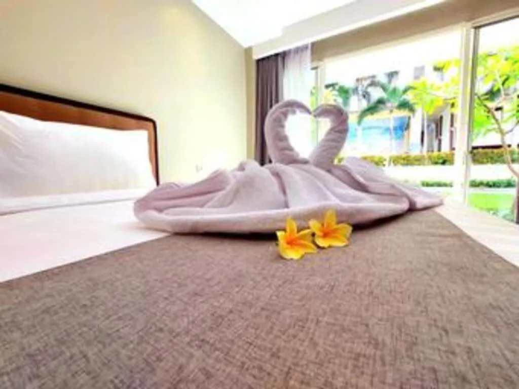 Bed in Rama Garden Hotel