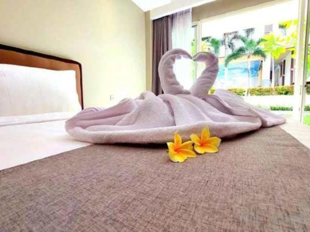 Bed in Rama Garden Hotel