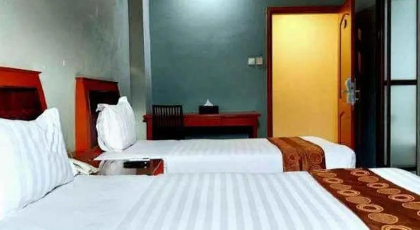 Bed in Rama Garden Hotel