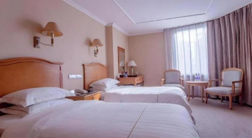 Bed in The Twenty First Century Hotel