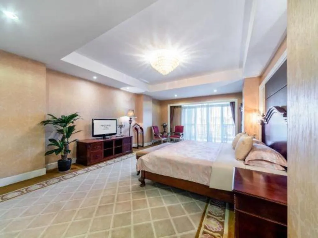 Bed in Country Garden Phoenix Hotel Chaohu