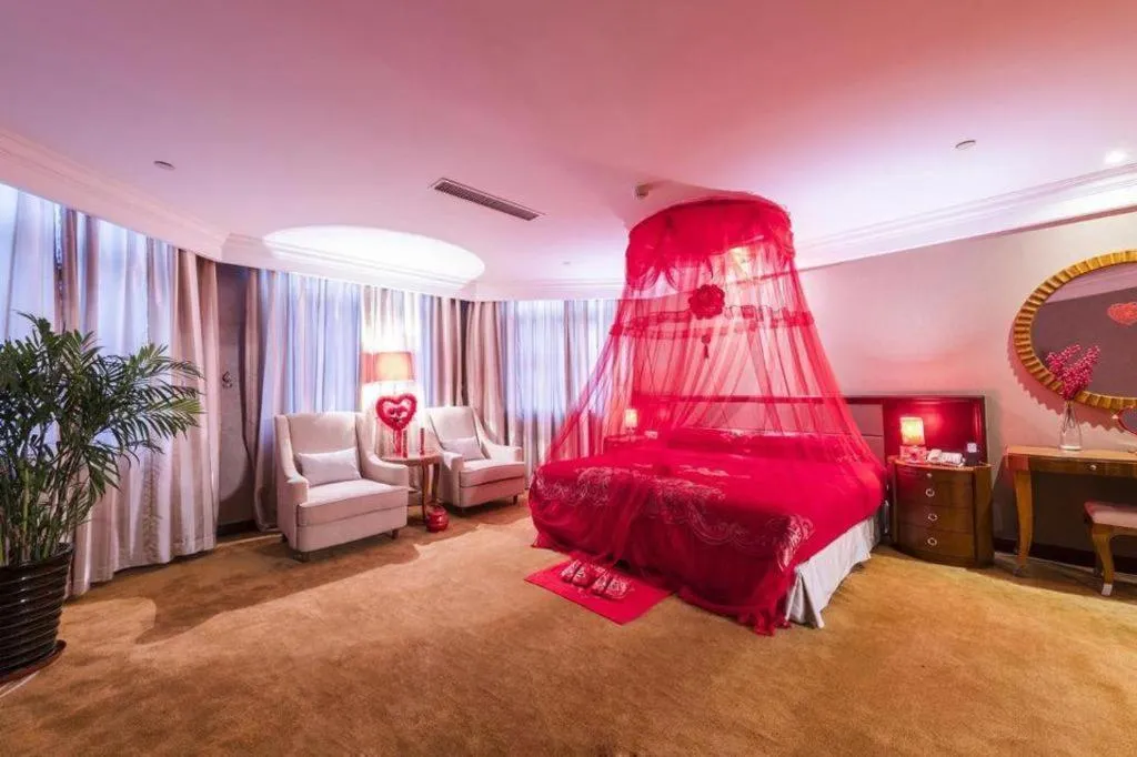 Bed in Country Garden Phoenix Hotel Chaohu