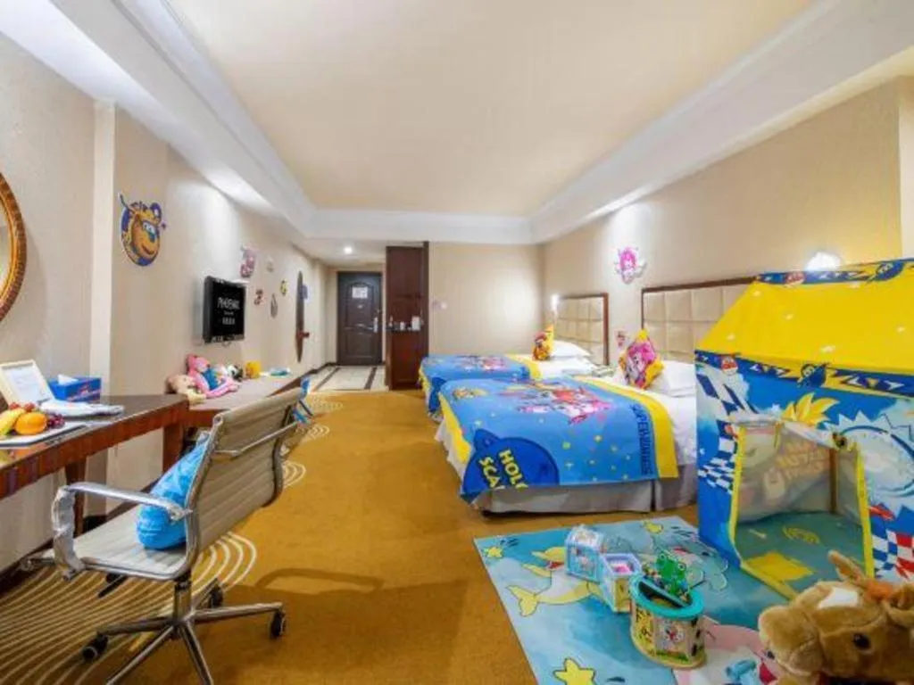 Bed in Country Garden Phoenix Hotel Chaohu