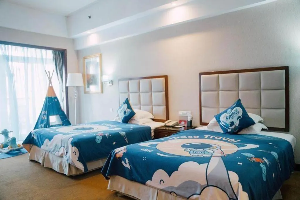 Bed in Country Garden Phoenix Hotel Chaohu