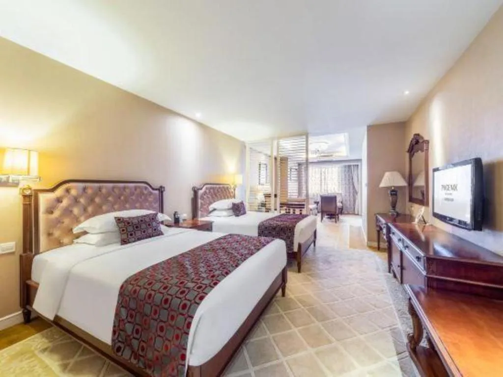 Bed in Country Garden Phoenix Hotel Chaohu