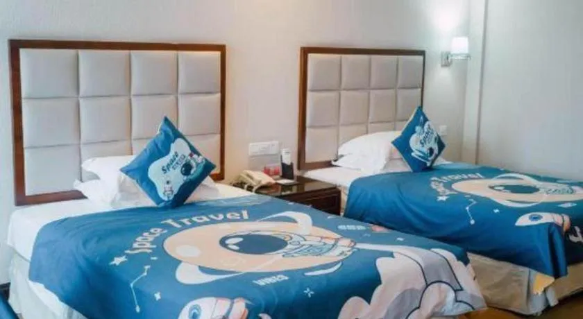 Bed in Country Garden Phoenix Hotel Chaohu