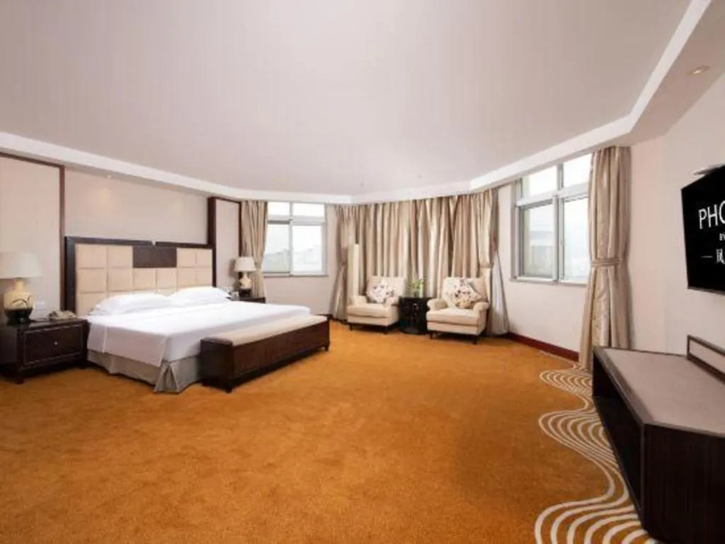 Bed in Country Garden Phoenix Hotel Chaohu